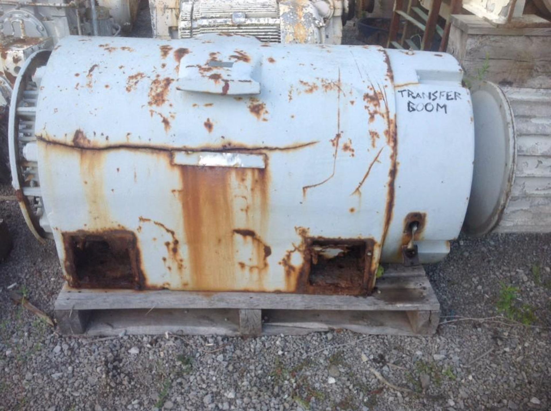 GENERAL ELECTRIC 250 HP MOTOR General Electric motor 250hp 440 volt