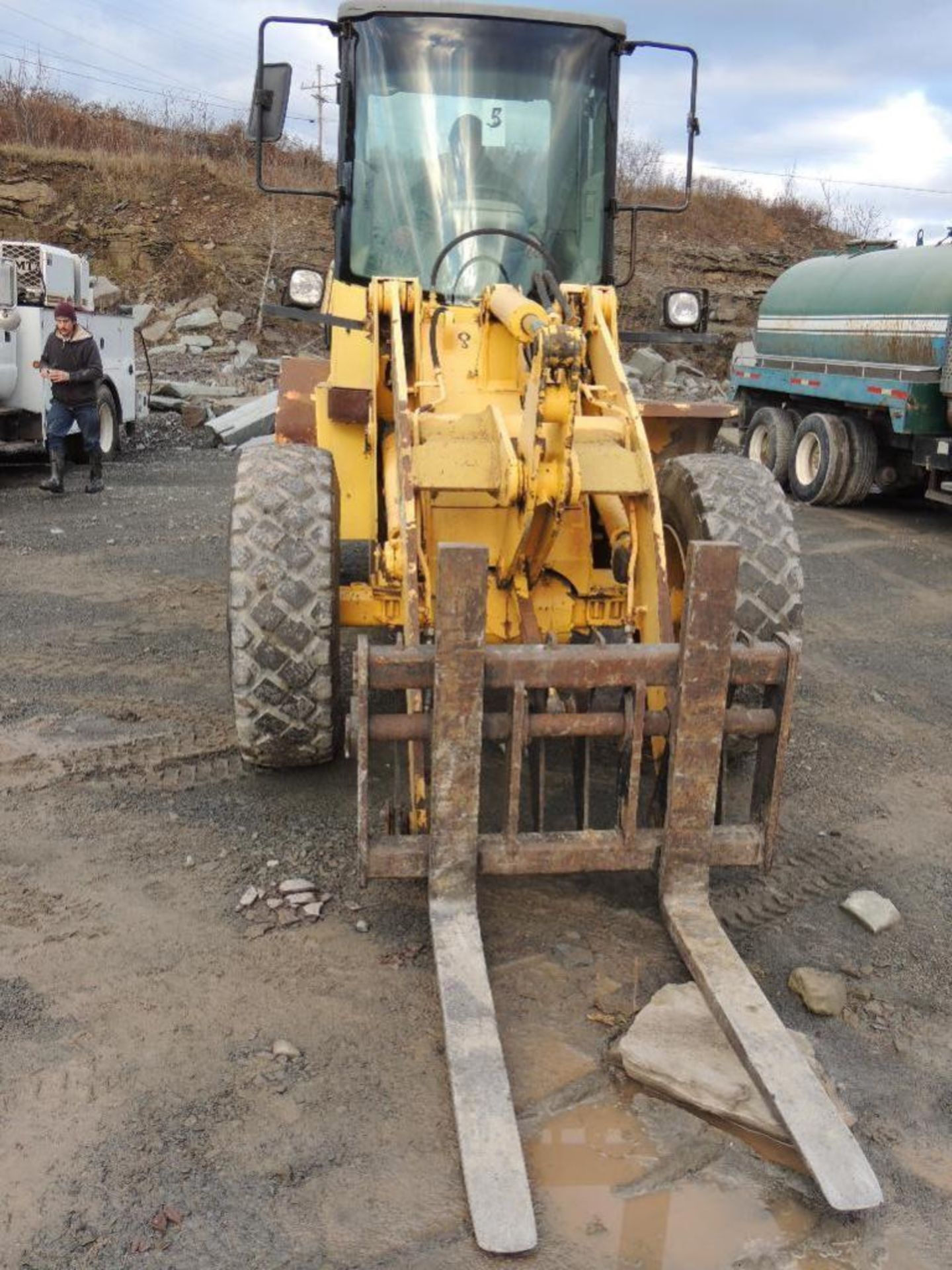 New Holland Wheel Loader LW90, 8,166 Hrs, Engine Type 8045.25.291, S/N ZEF00LW9000601215