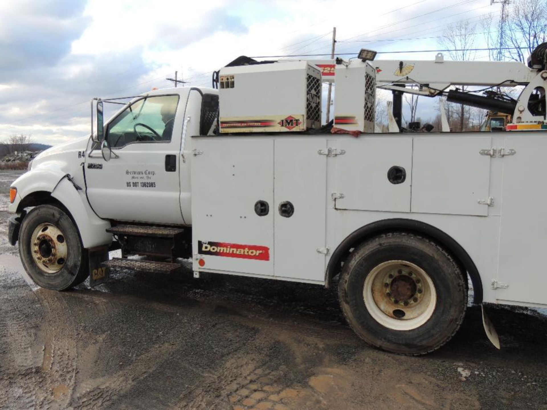 Ford F750 Service Truck, 154,935 Miles, Vin. 3FRWG7546V356749