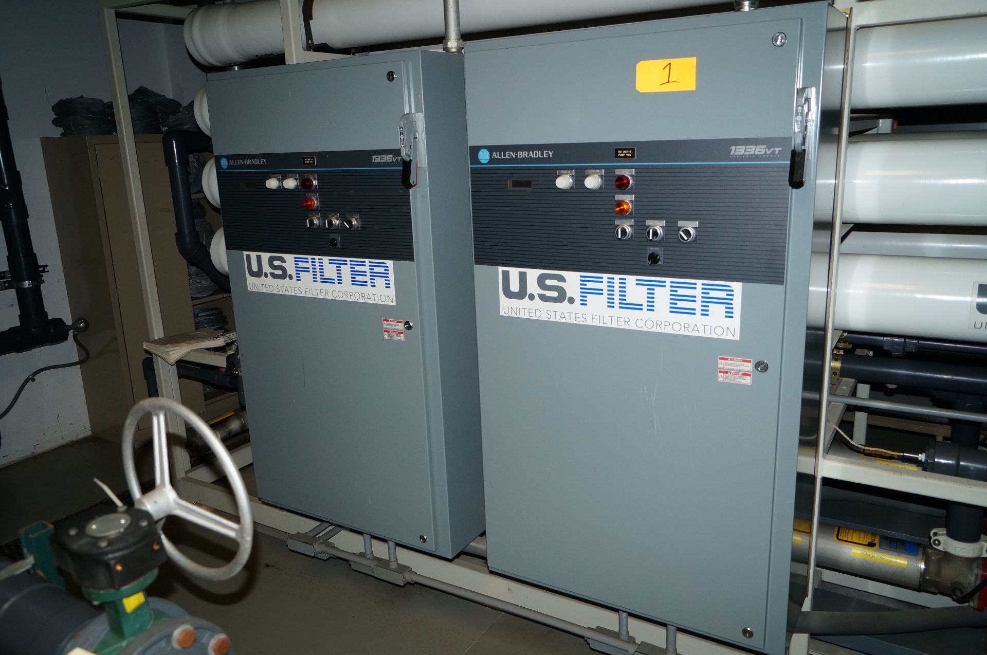 U.S. FILTER WATER PURIFICATION / DEIONIZATION SYSTEM with BARNSTEAD WATER DISTRIBUTION SYSTEM, ALLEN - Image 6 of 11