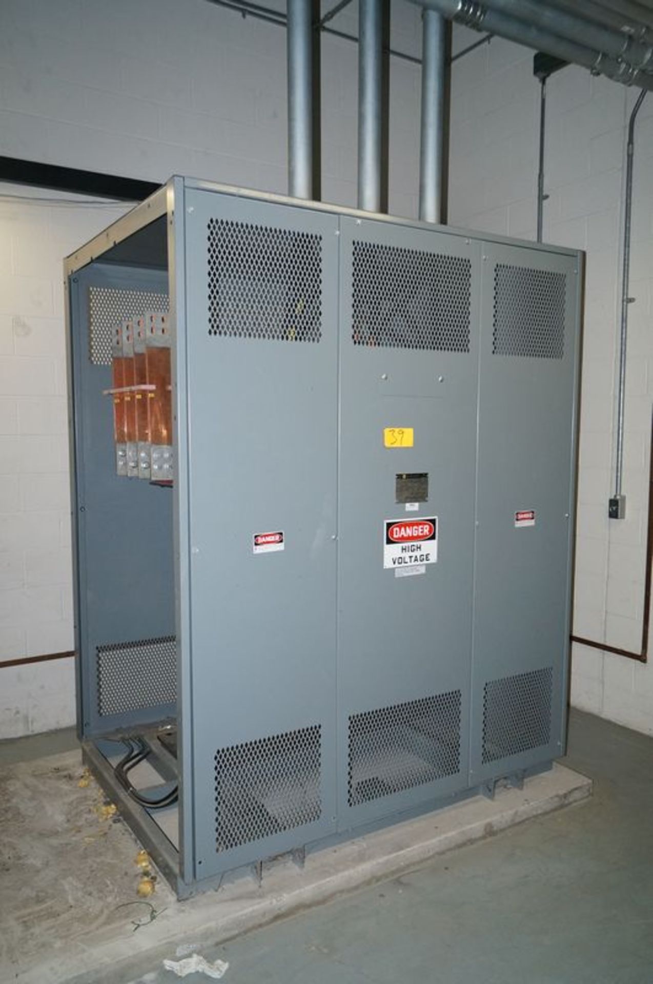 750 KVA SQUARE D SORGEL, 3 PHASE INSULATED TRANSFORMER, CLASS AA-FFA, WT 4800LBS, HZ 60, TYPE SO,