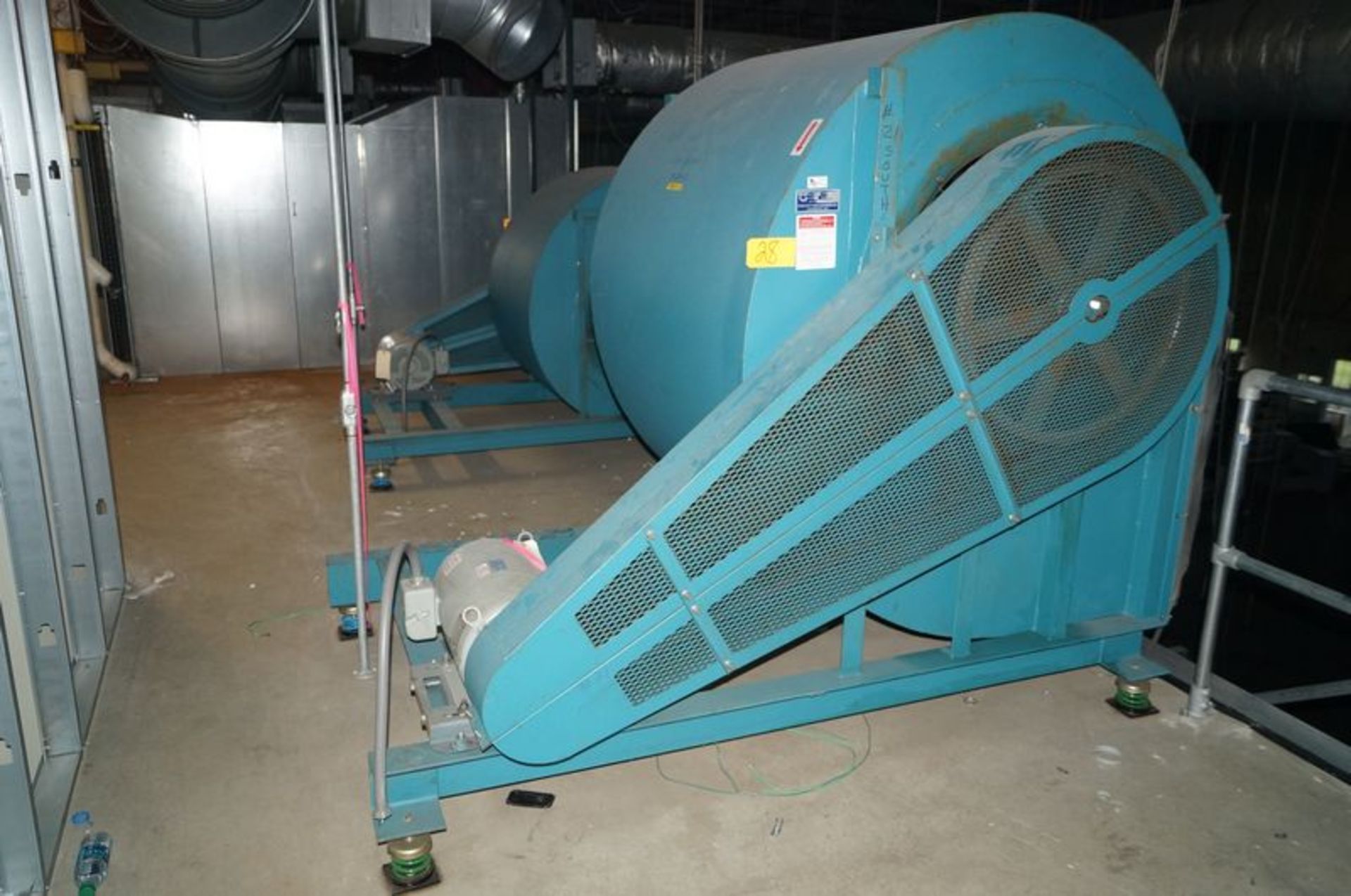 TWIN CITY FAN AND BLOWER UNIT, SIZE 36 , TYPE FC, CLASS 1 ARR 3F, 20 HP S/N 13-1 *Does not include