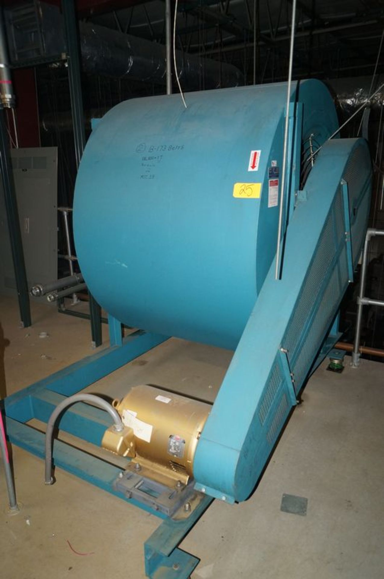 TWIN CITY FAN AND BLOWER UNIT, SIZE 36 , TYPE FC, CLASS 1 ARR 3F, 15 HP S/N 11-3 *Does not include