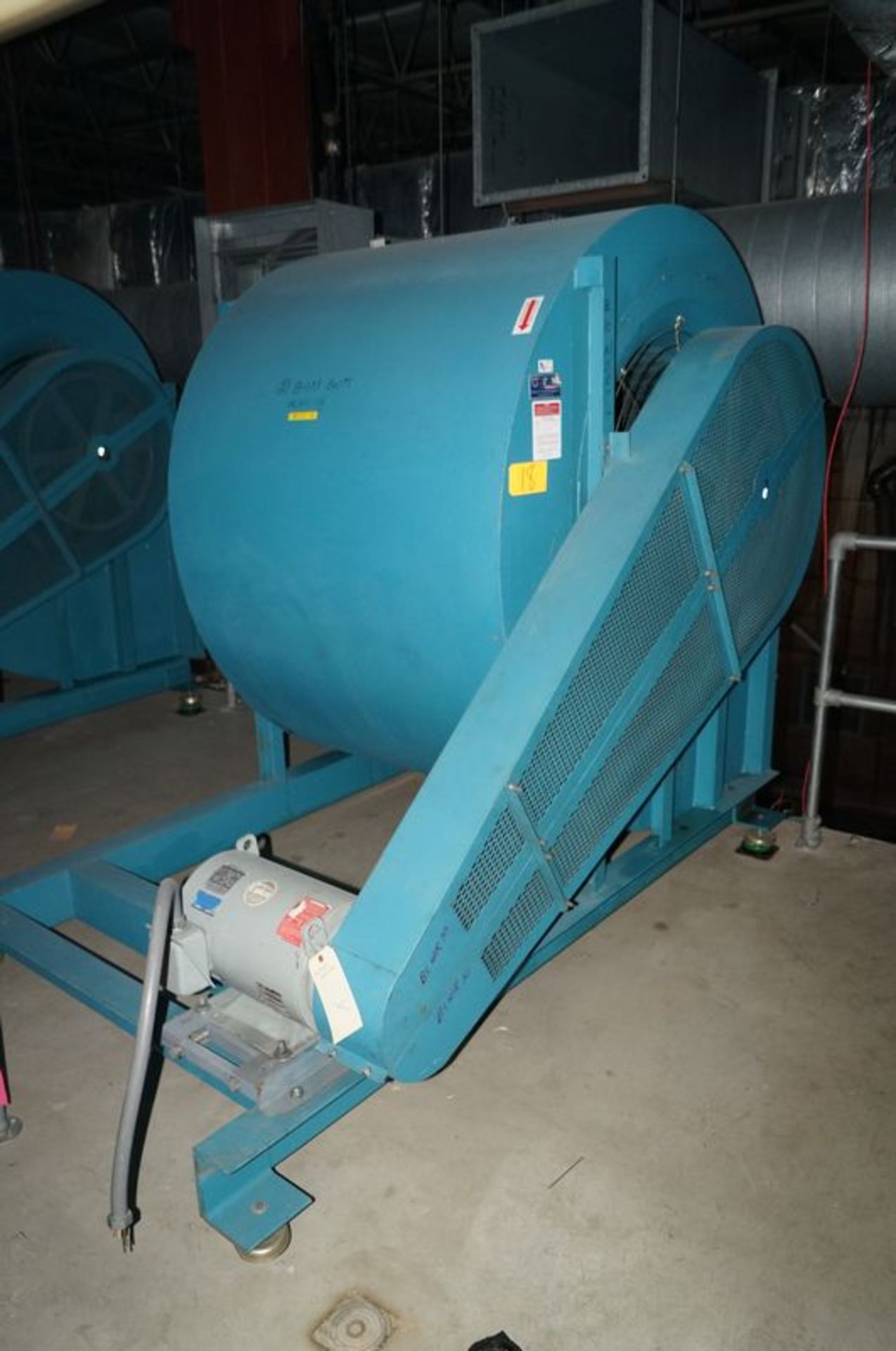 TWIN CITY FAN AND BLOWER UNIT, SIZE 36 , TYPE FC, CLASS 1 ARR 3F, 15 HP S/N 8-1 *Does not include