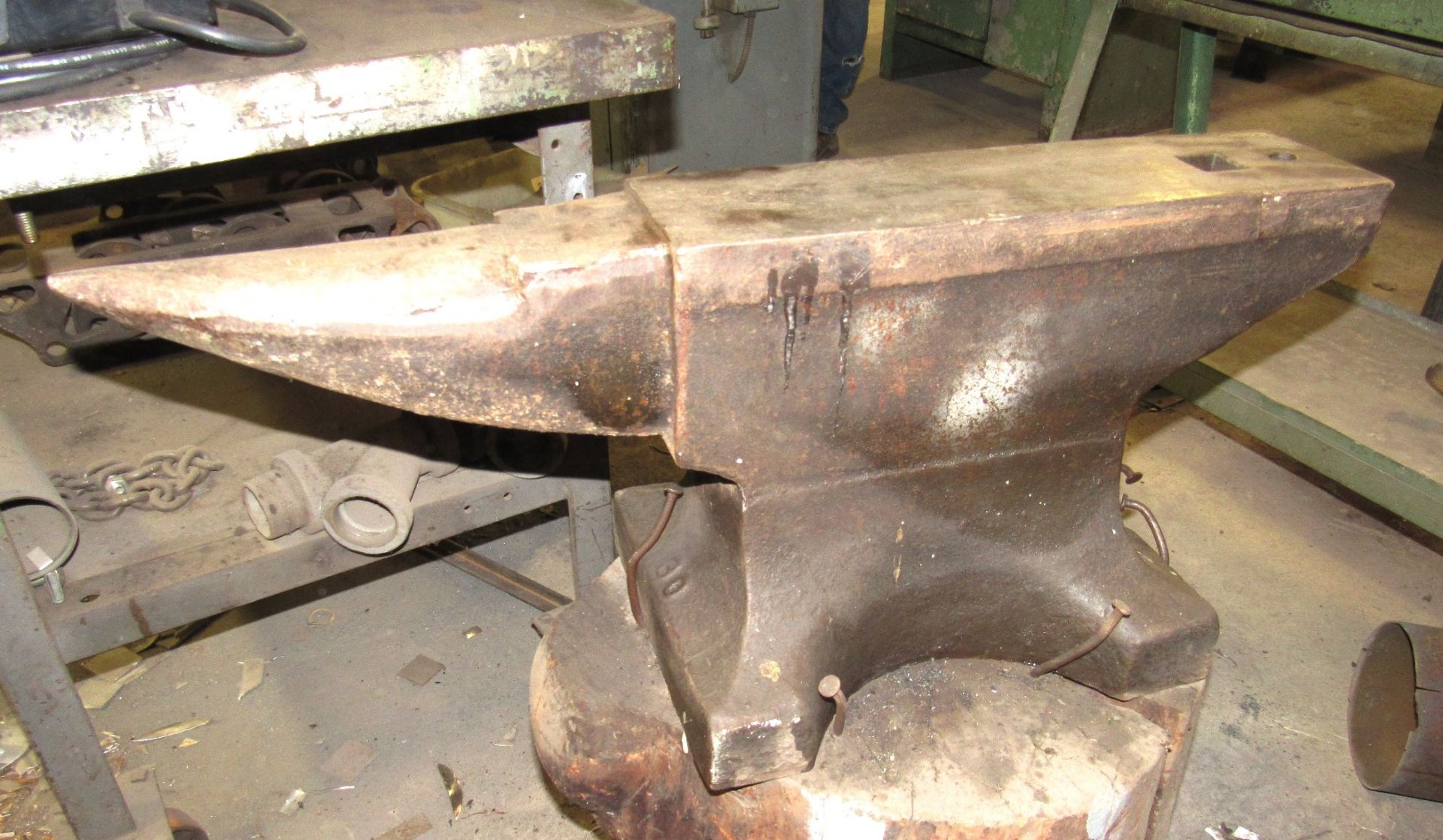 Anvil- Size 5" x 19" Flat, 12-1/2" Horn - Image 3 of 3