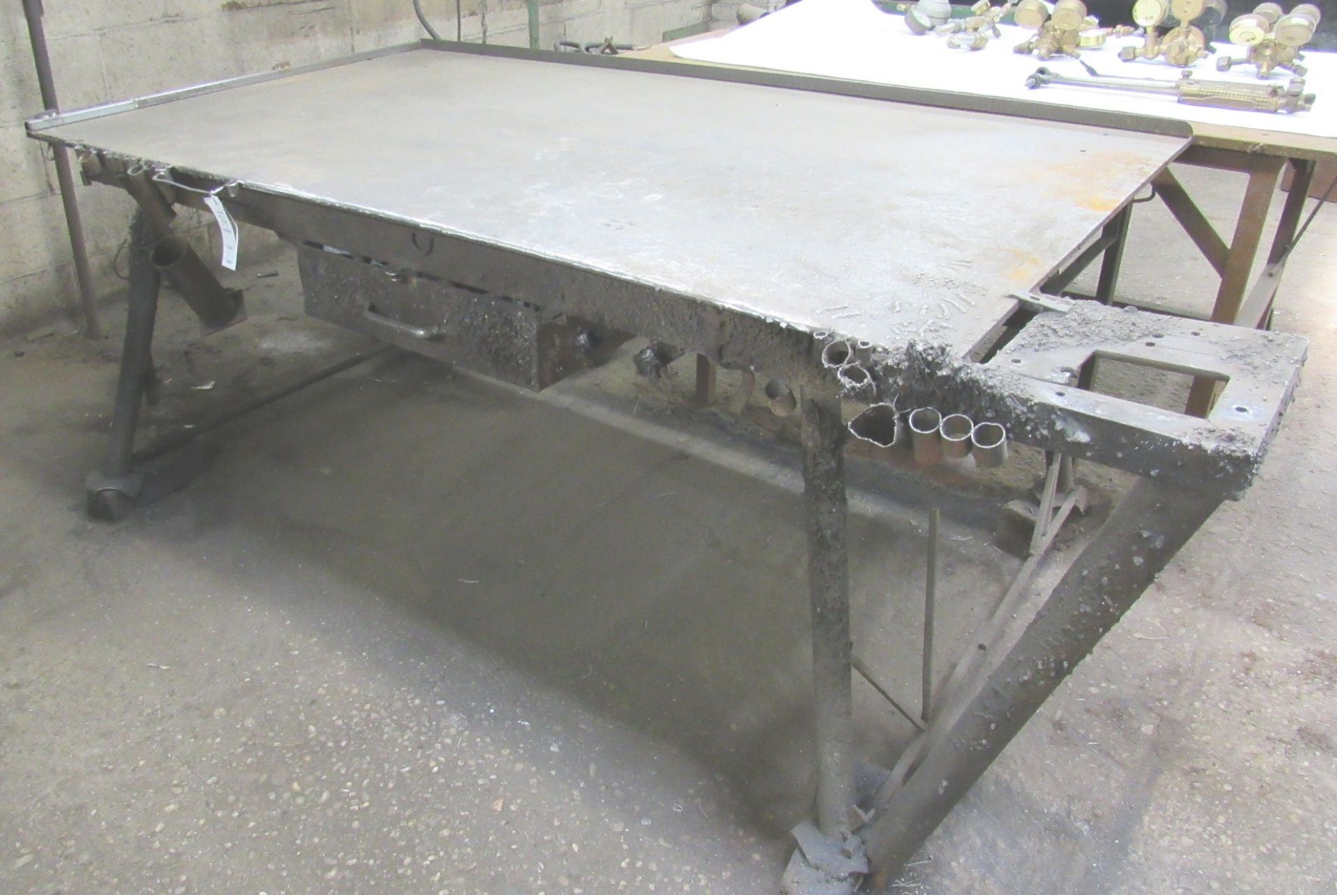 45" x 72" Steel Welding Table