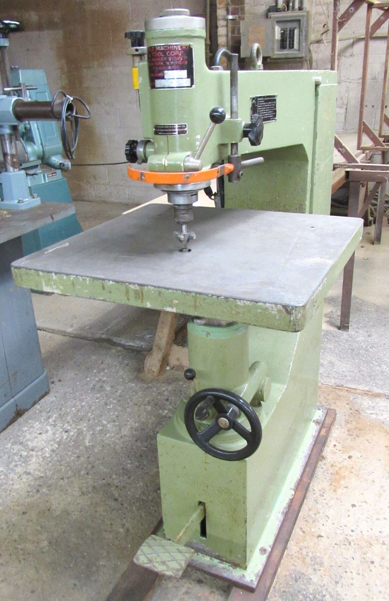 Holz Mod. E-201 Sliding Spindle Router -S/N 15388, Spindle Speed 22000 RPM, 3" Spindle Elevation, - Image 3 of 3