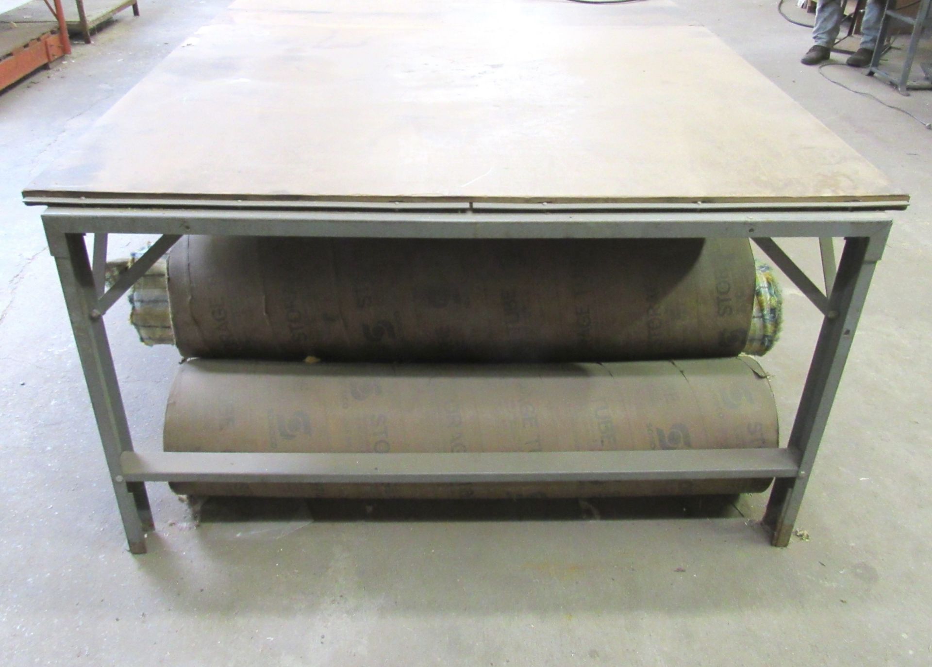 4- 48" x 60" x 33"H Metal Leg Assembly Benches