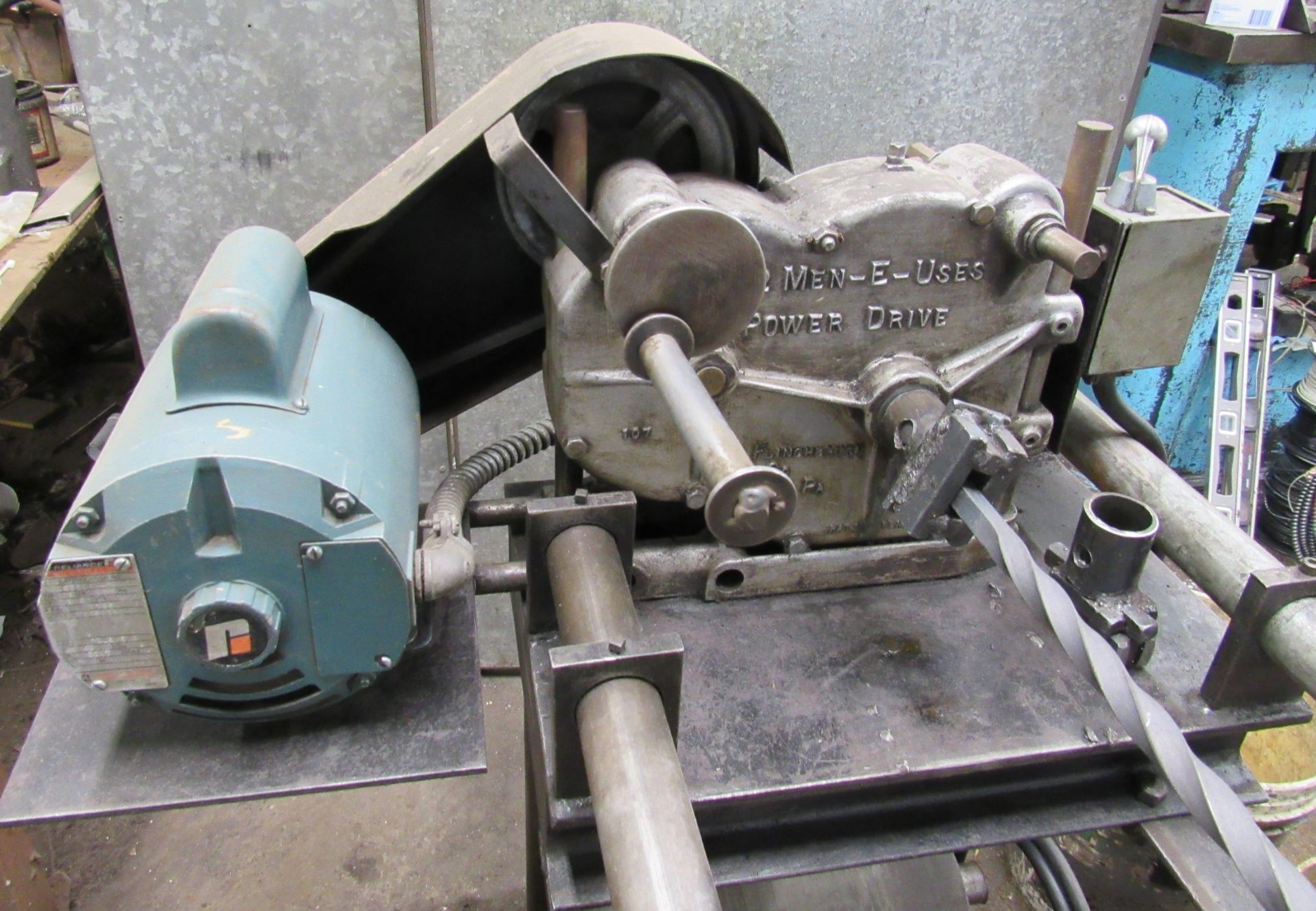 Julius Blum Mod. N-58 Bar Twisting Machine - 5/8" Bar Capacity, Asst Bushings, 3/4 HP Motor, 115/ - Image 3 of 3