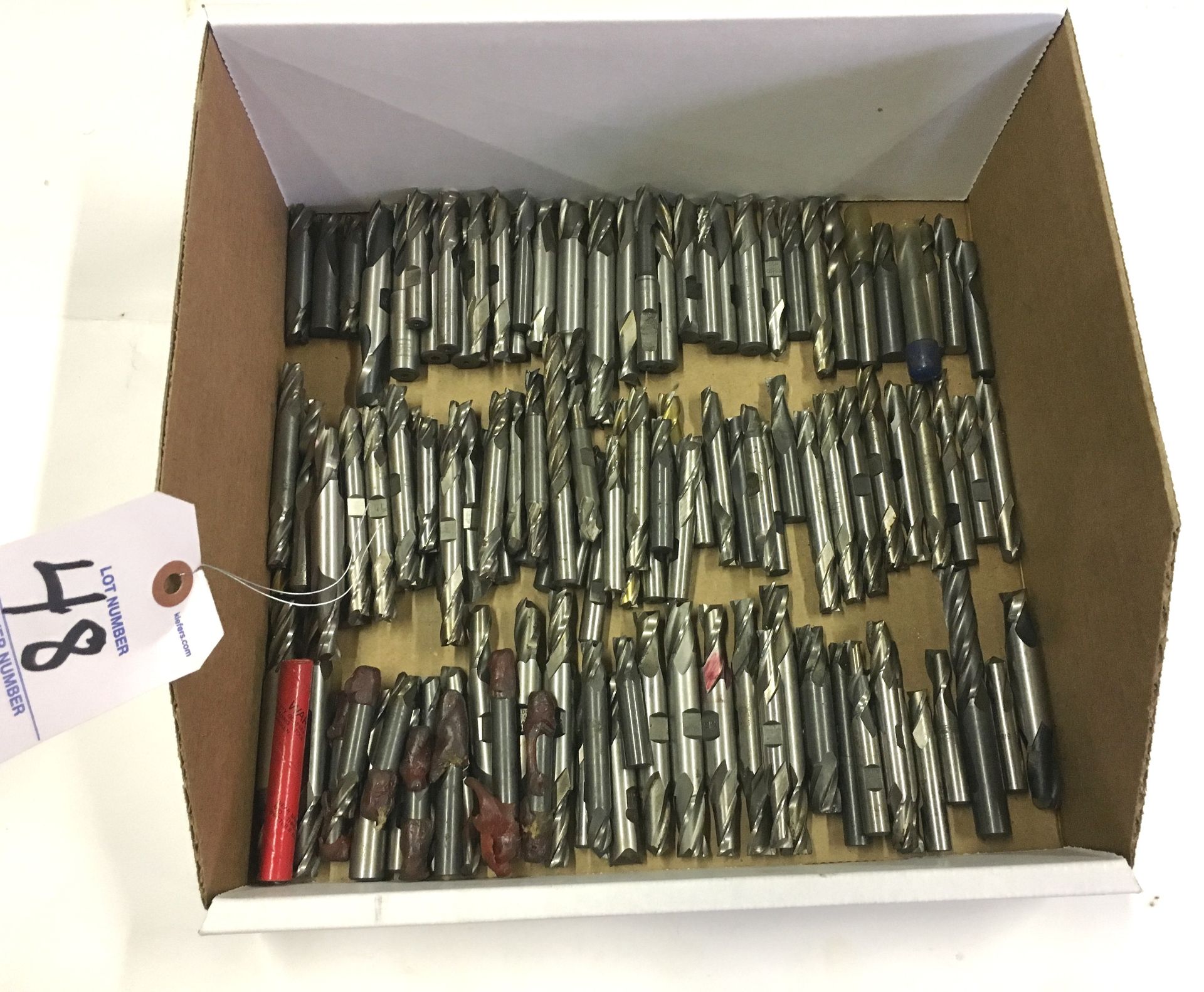 Lot Asst. Double & Single Endmills