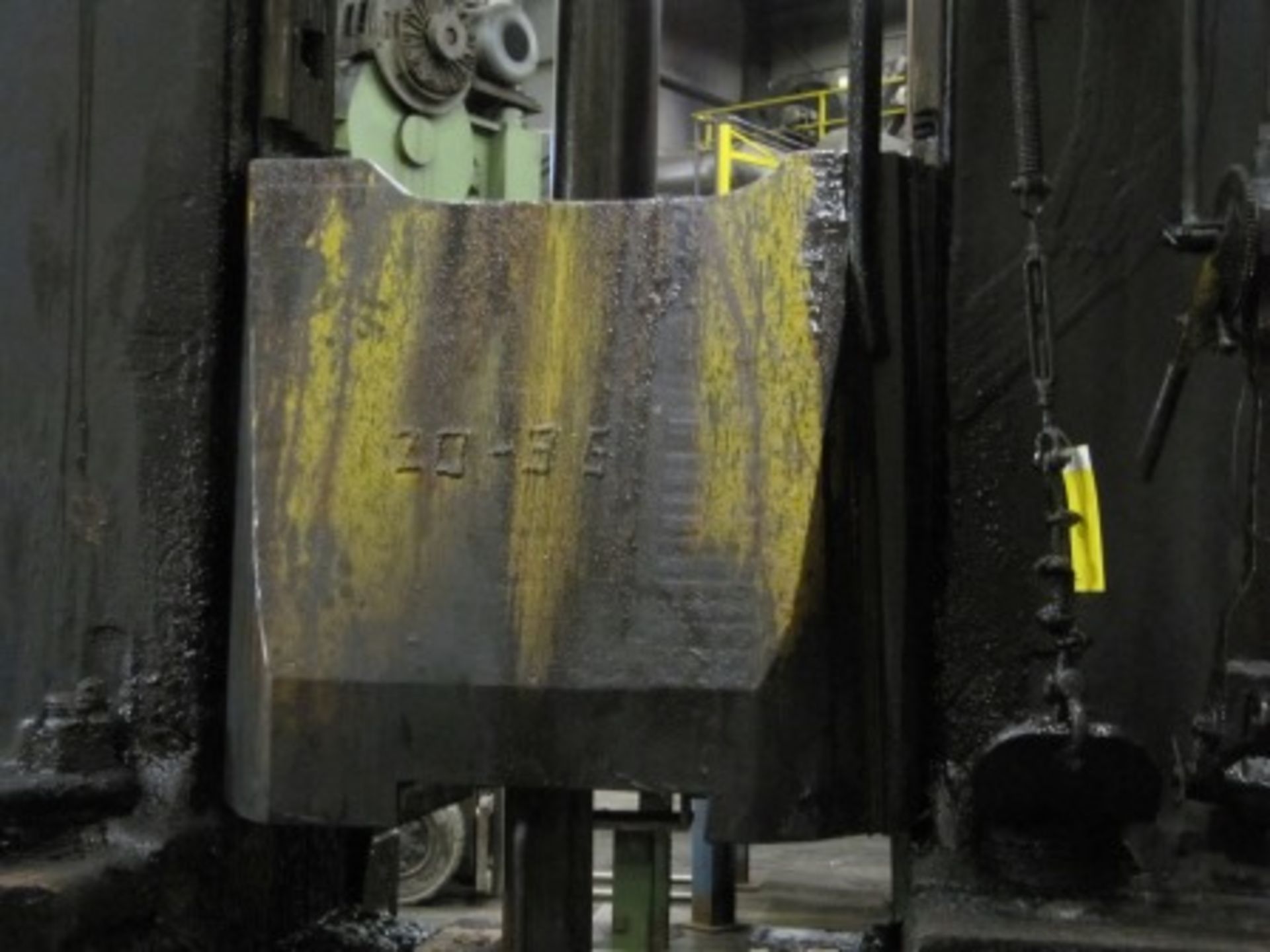 CHAMBERSBURG 120-35 650-TON FORGING HAMMER, 20"X52" BED APPROX. (BLDG. 2) - Image 4 of 4