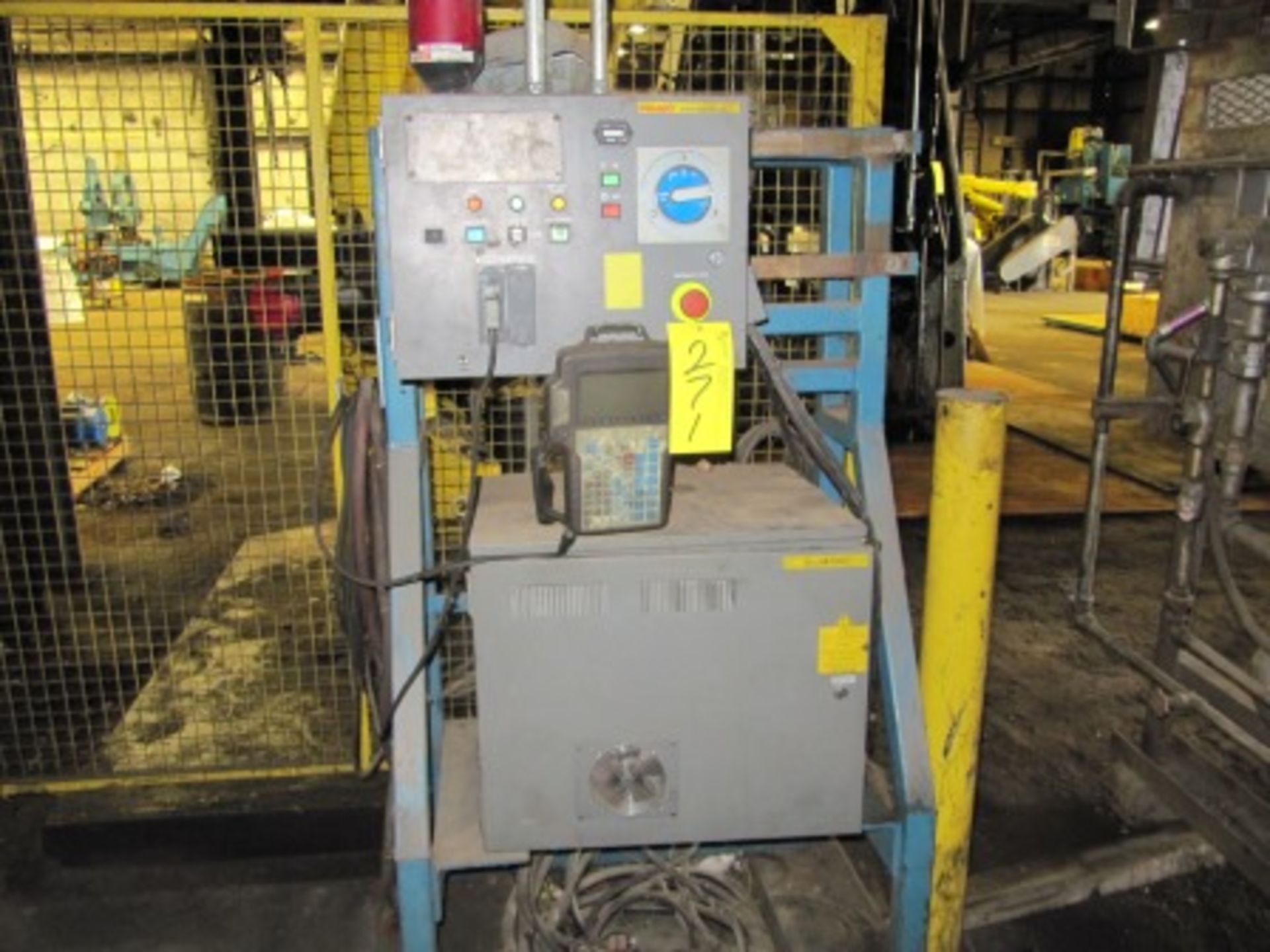 FANUC S-420iF ROBOT W/FANUC SYSTEM R-J2 CONTROL, SW-EZ PENDANT S/N: E96200033