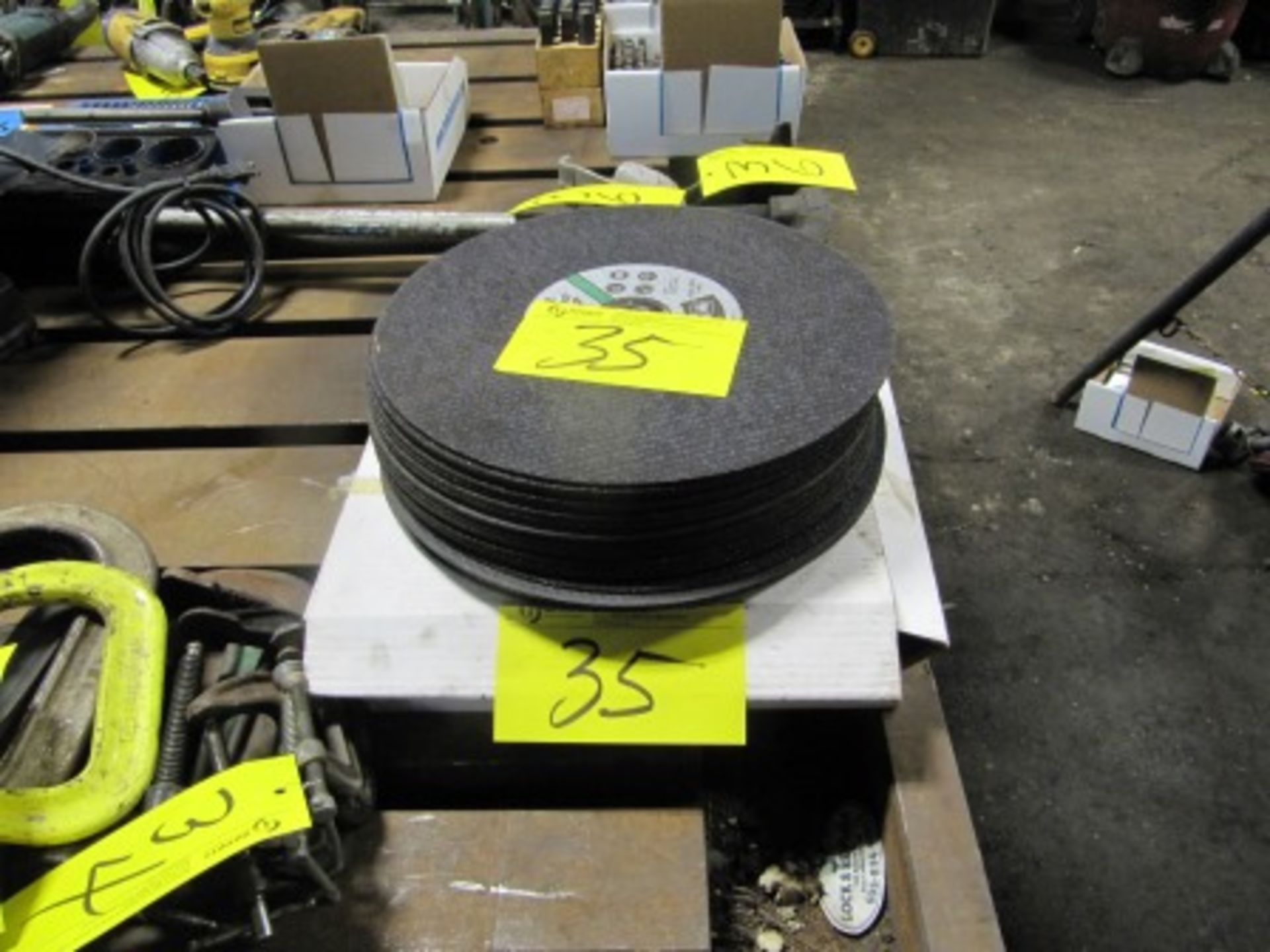 LOT ASST. WALTER, 14" CHOP SAW DISCS