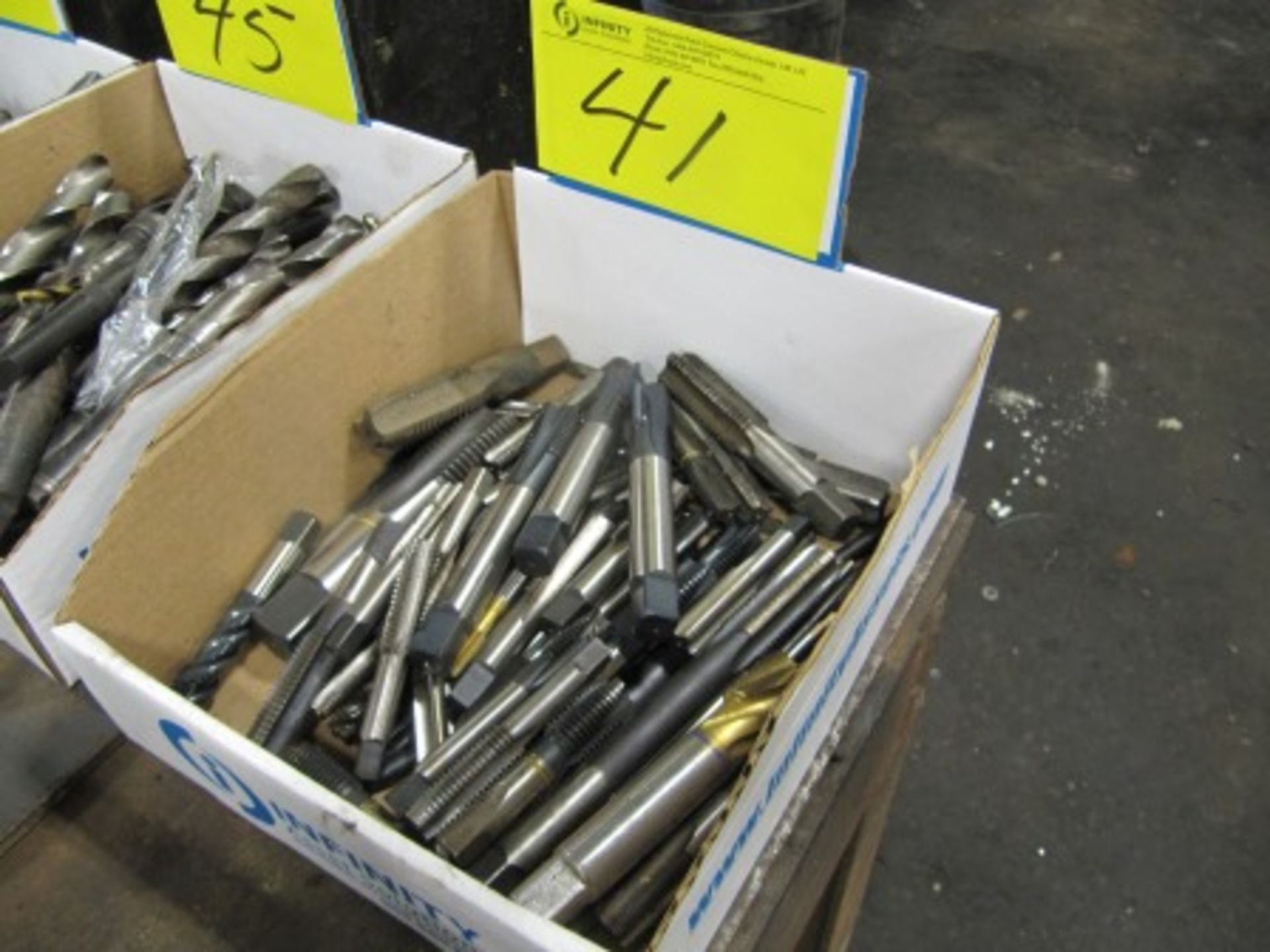 LOT ASST. TAPS, ETC. (1 BOX)