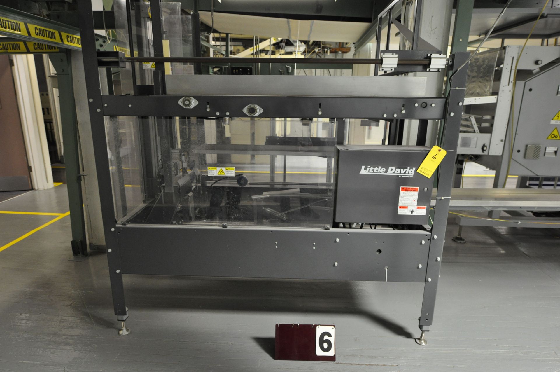 LITTLE DAVID PACKAGING MACHINE , MDL:CF-20T, W/SMNCF20X01X116, W/ 10' STAINLESS STEEL PACKING