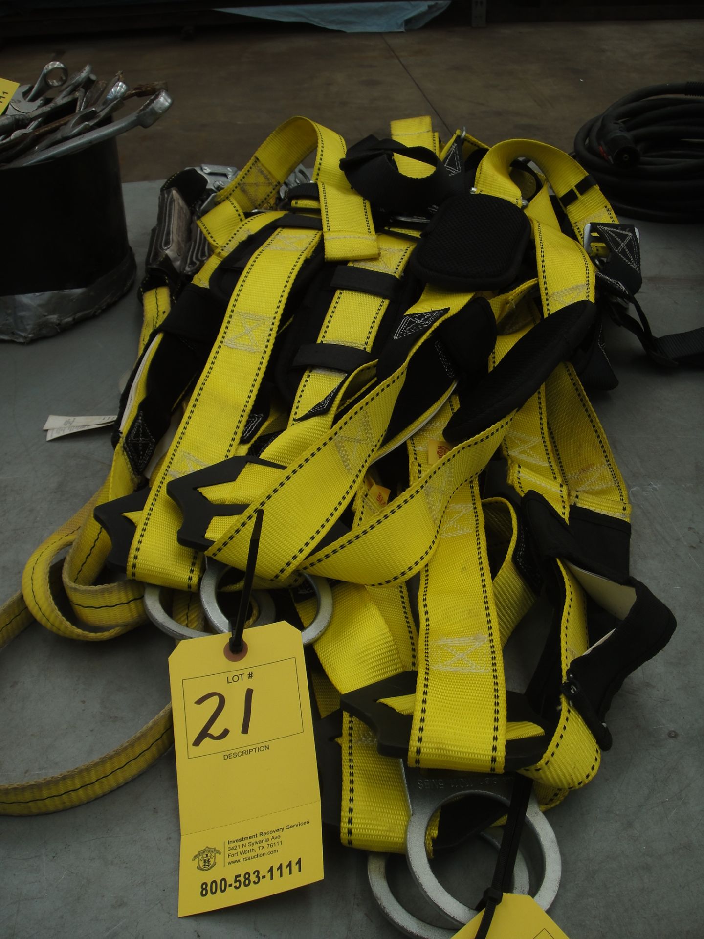 ASST SAFETY HARNESSES