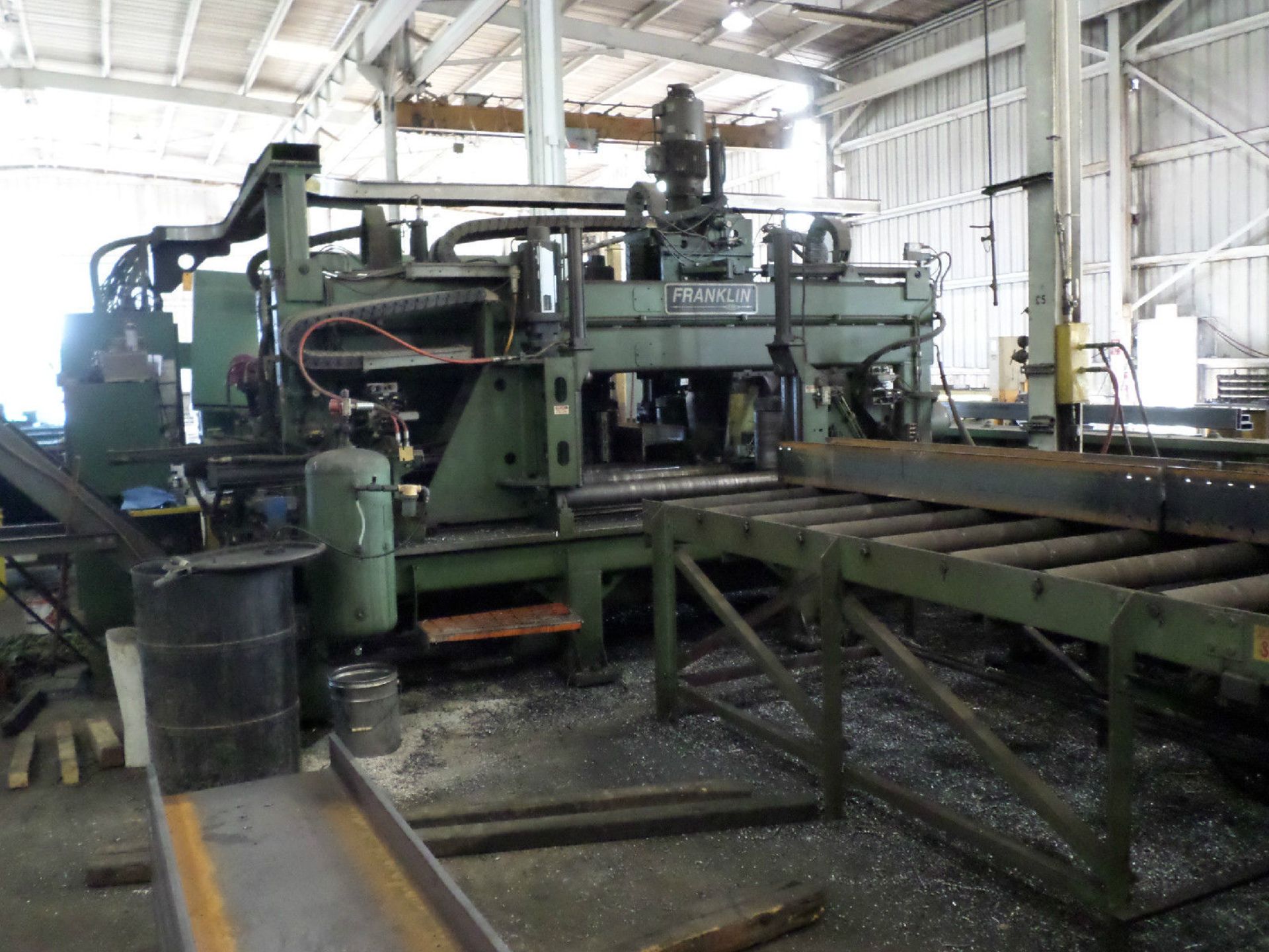 2003 FRANKLIN CNC DRILL LINE, MODEL:HD145, 3 SPINDLE