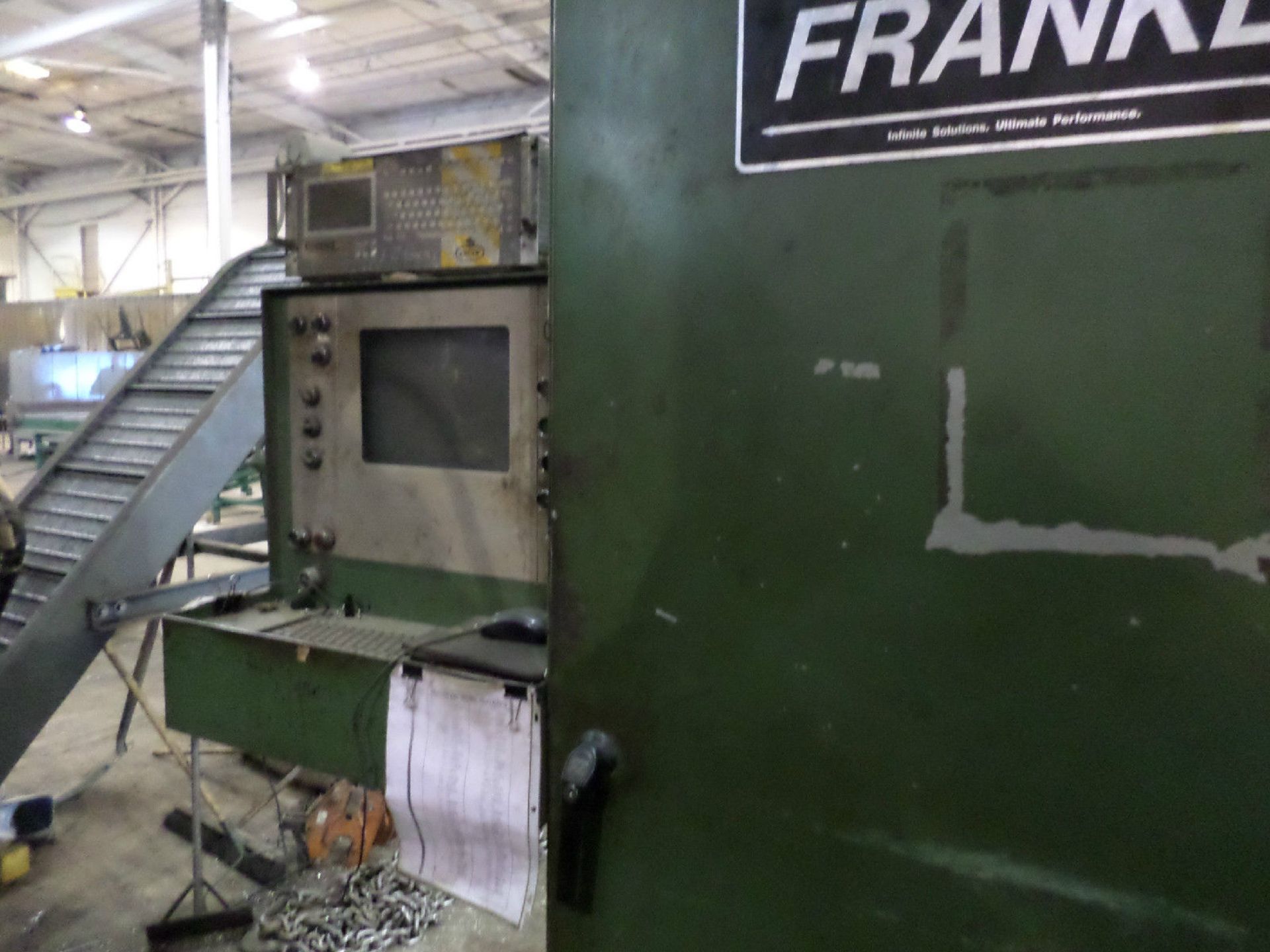 2003 FRANKLIN CNC DRILL LINE, MODEL:HD145, 3 SPINDLE - Image 7 of 7
