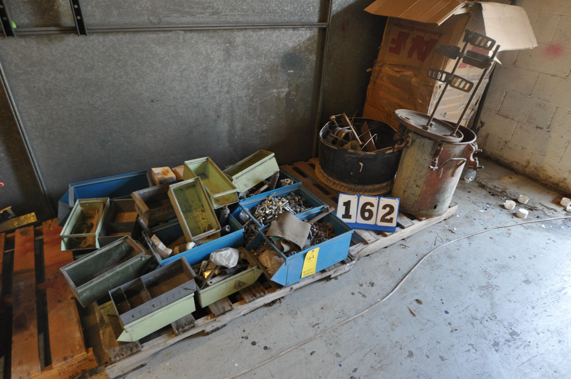 Assorted Nuts and Bolts on Pallet