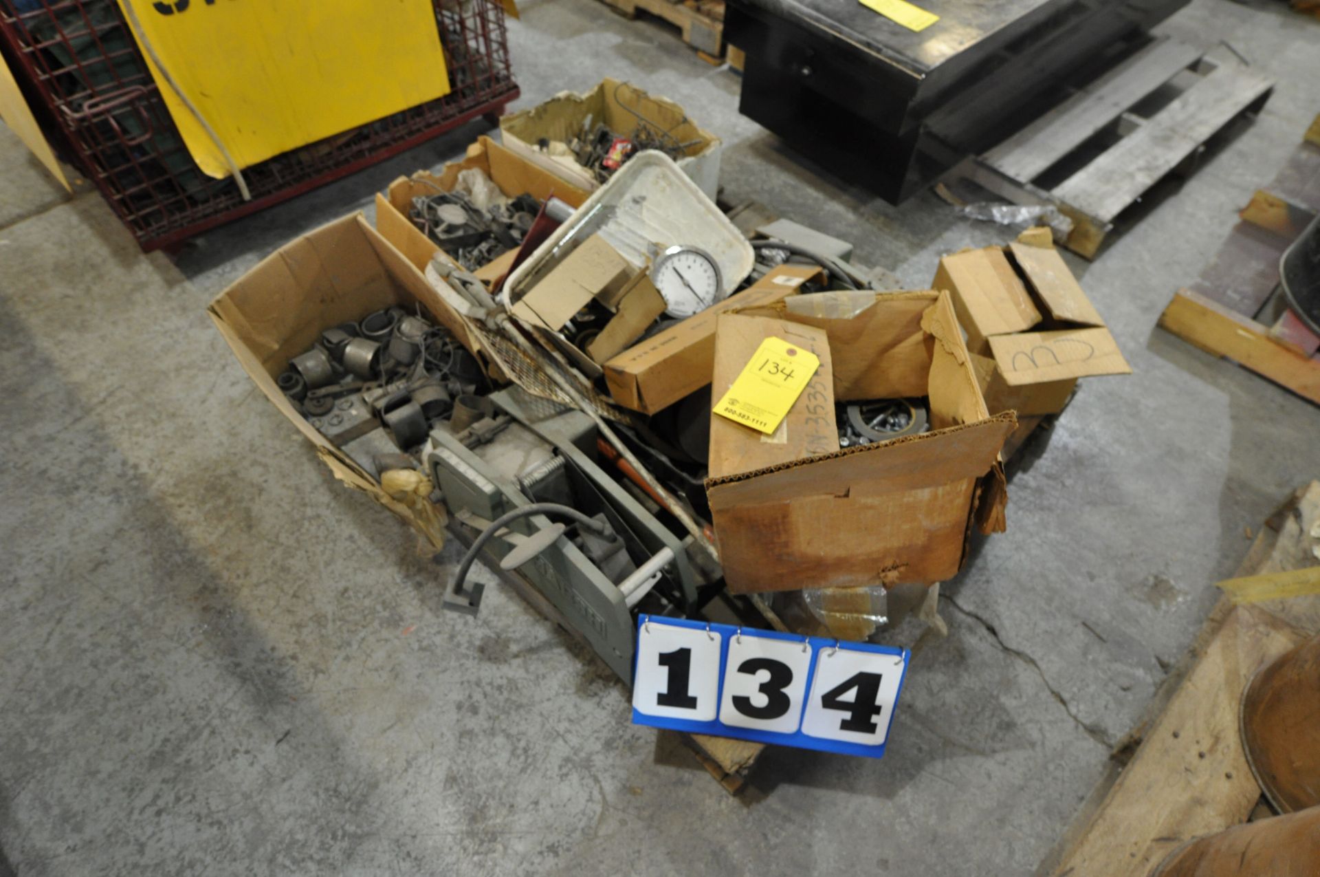 Assorted Conveyor Parts on Pallet