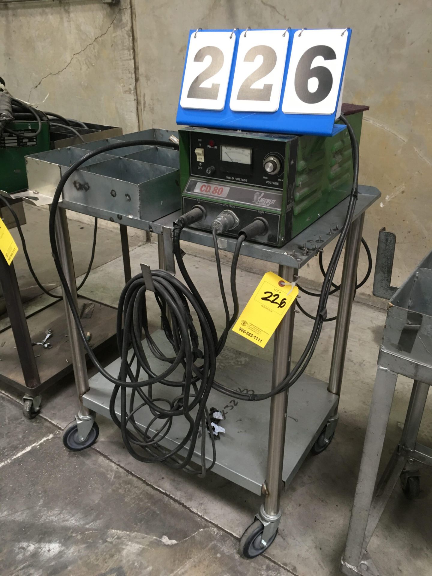 Midwest CD80 Stud Welder Serial: 80-9307-4651