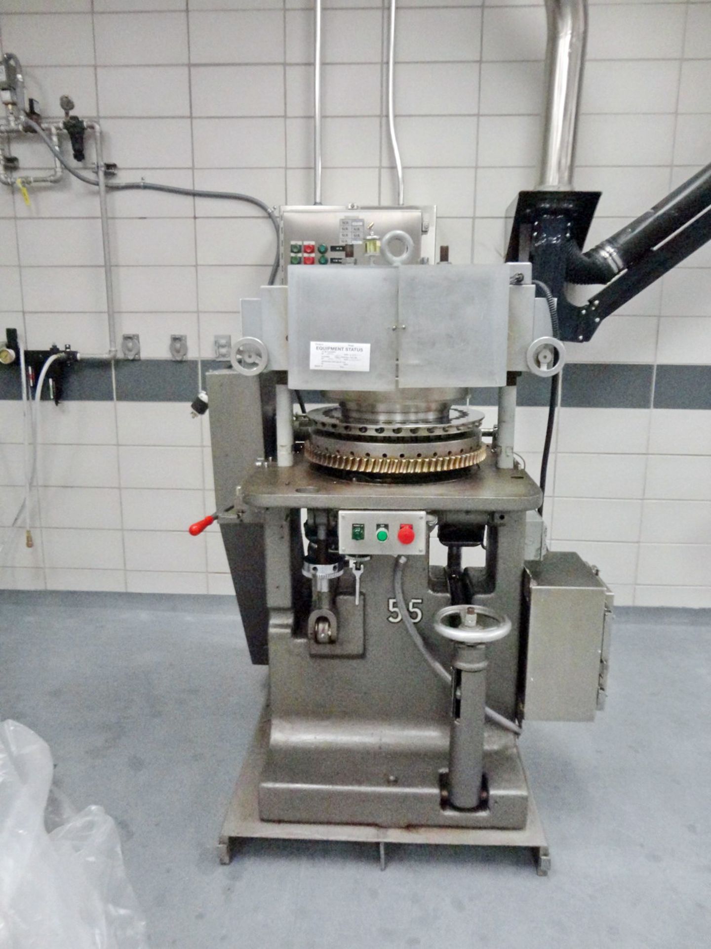 Stokes rotary tablet press, Model Versapress, SN 18792, double sided, 35 station B tooled