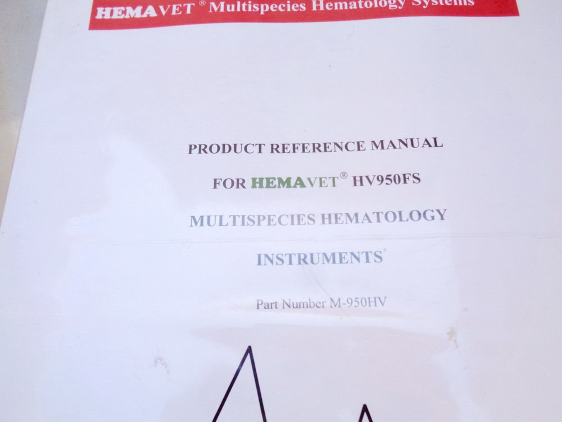 Drew Scientific Hemavet Multispecies Hematology Component "DMS Capture Utility" Model Hemavet950 - Image 5 of 6