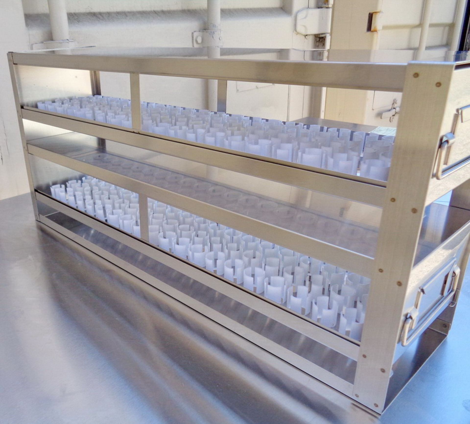 VWR Upright Freezer Drawer Rack for 15ml tubes - Image 2 of 4