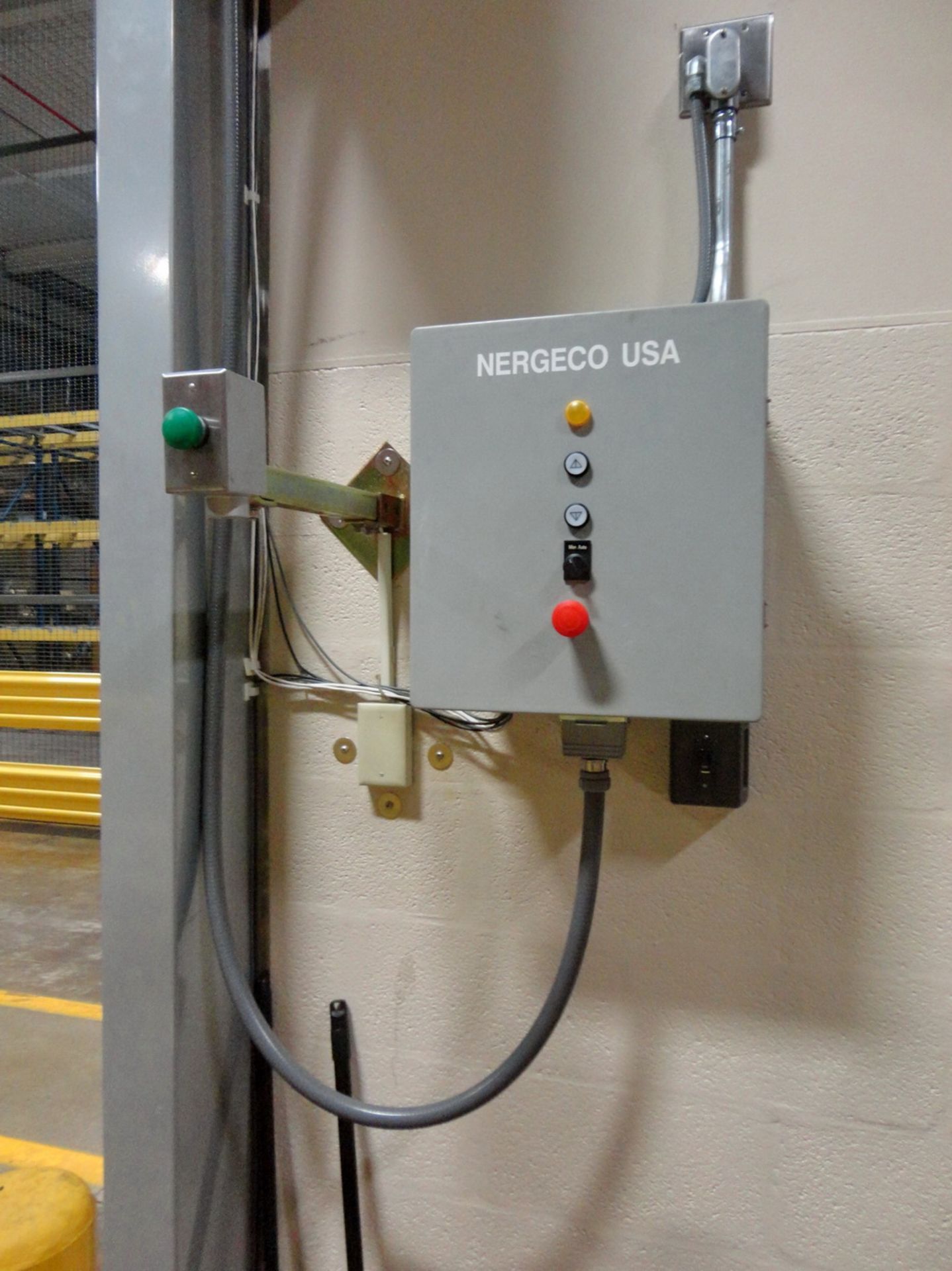 (1) Nergeco Quick Acting Roll Up Door, Model Dura Roll Star, approx 91" w x 96" (might be 9') - Image 3 of 3