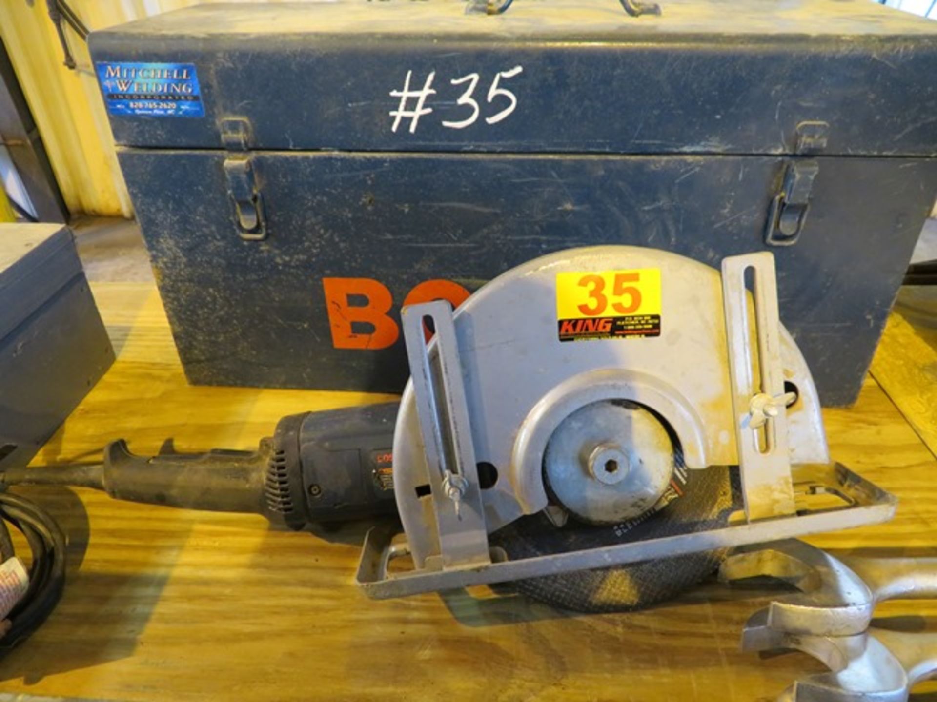 Bosch Mdl. 1364 Abrasive Cut-Off Saw