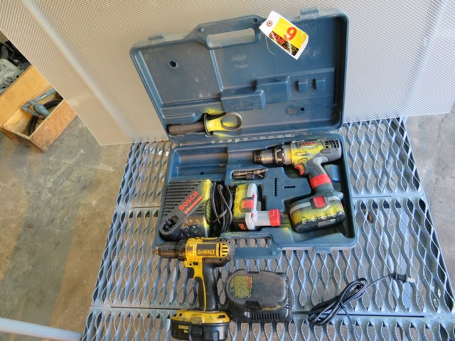 Bosch & Dewalt Rechargable Drills