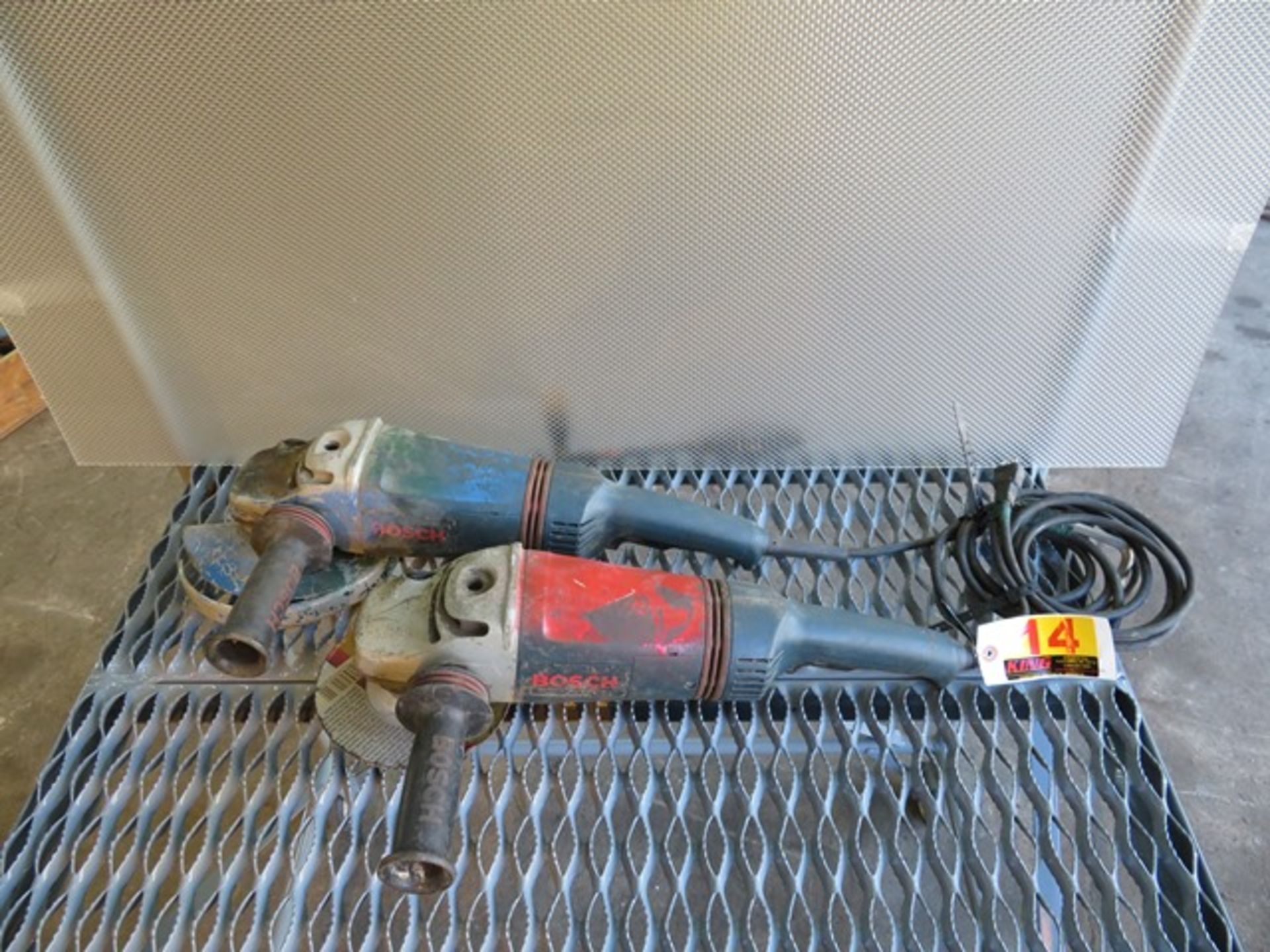 Pair of Bosch Side Grinders