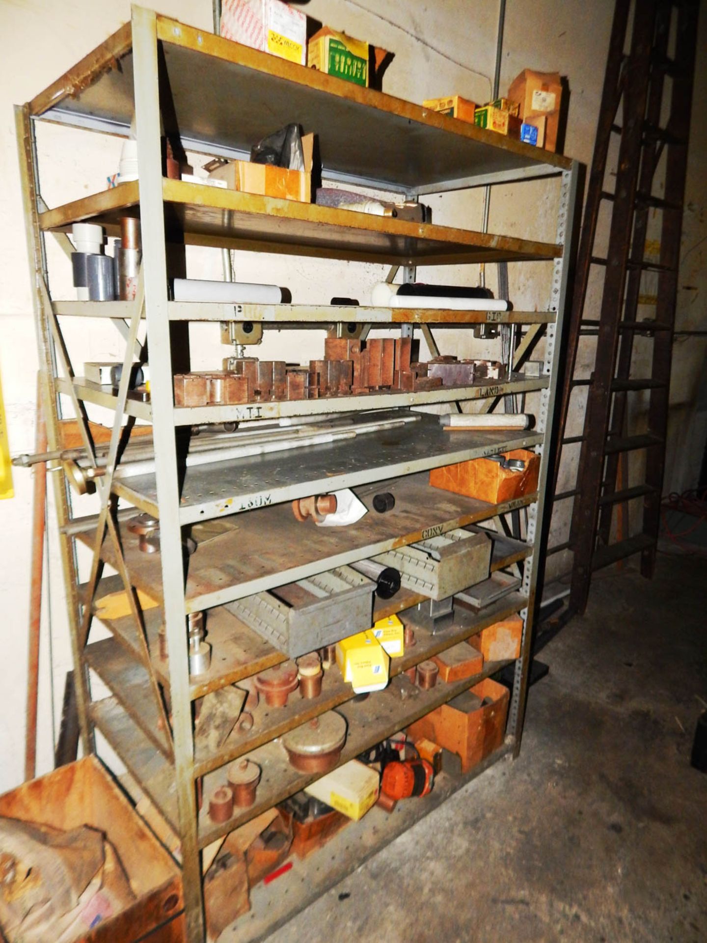 [2] SECTIONS OF SHELVING WITH CONTENTS - Image 2 of 2