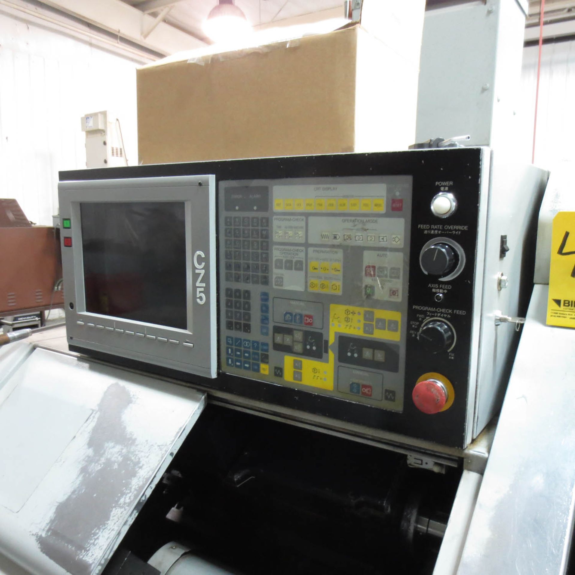 CITIZEN E32 TYPE 4 CNC SWISS TURN MACHINE, WITH LNS SUPER HYDRO BAR FEED, S/N:W6232 - Image 6 of 9