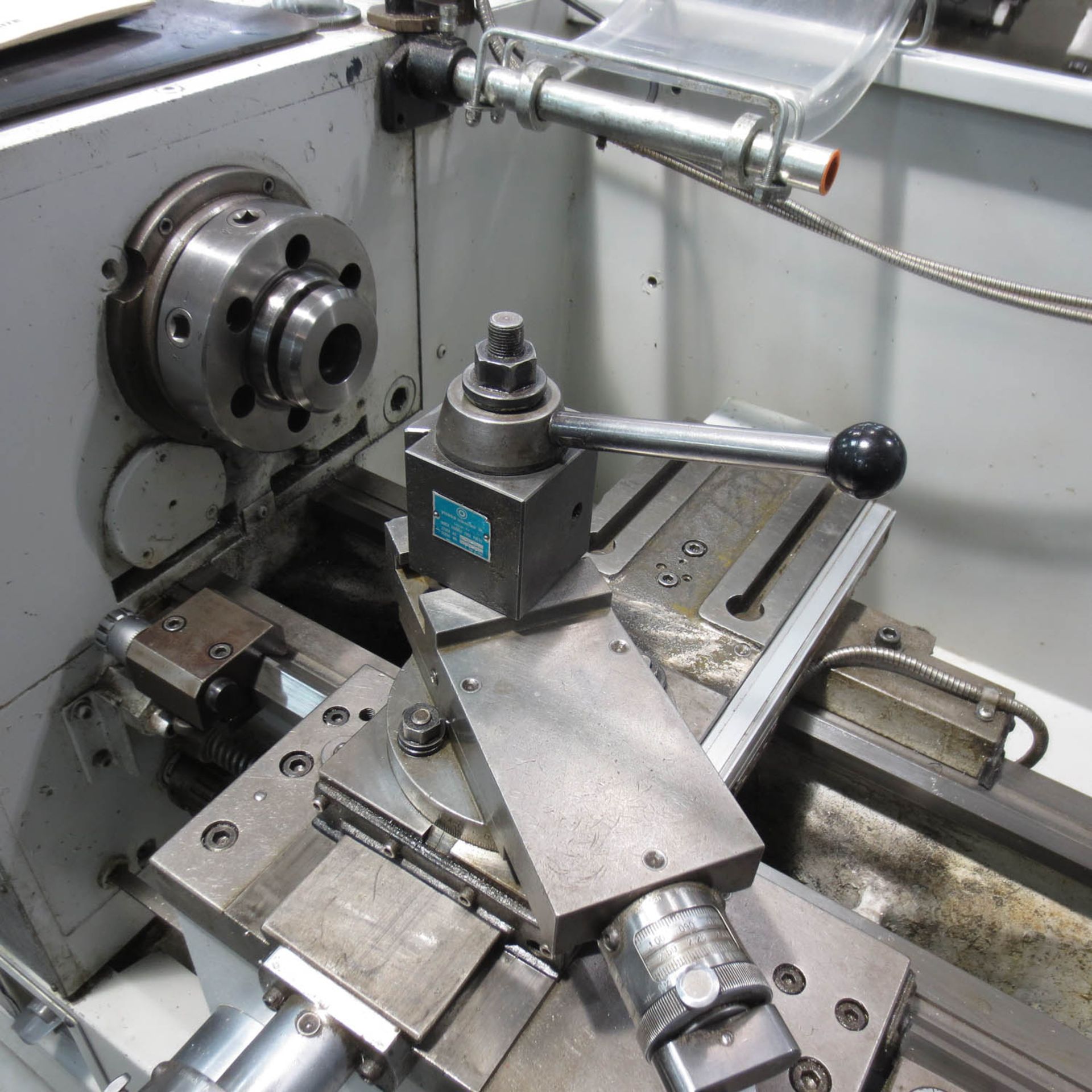 NARDINI MS 1440E LATHE, 25-2000 SPINDLE SPEEDS, 1-1/2'' HOLE, 7'' SWING, 42'' CENTER TO CENTER, - Image 2 of 7