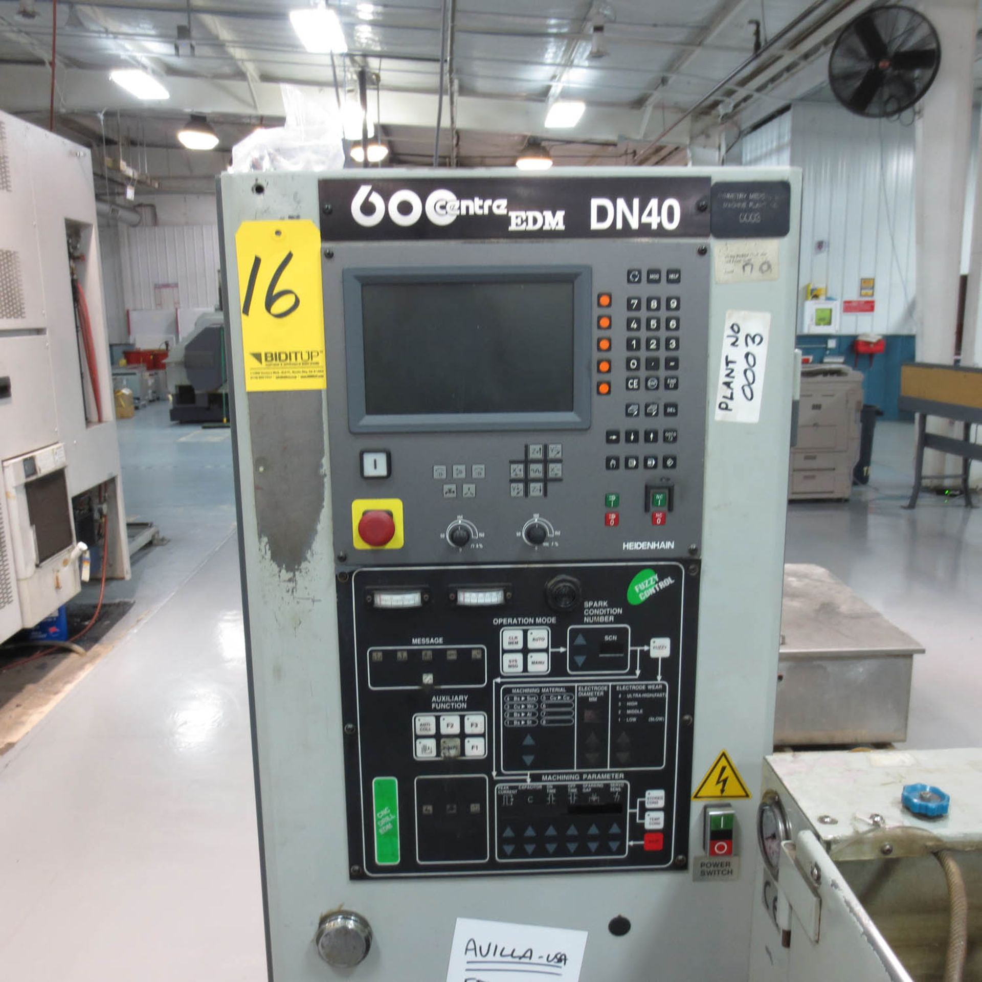 JOEMARS MDL. DNC-42 EDM MACHINE, DN40 CONTROLS, 24'' X 15'' TABLE, 415V 3 PH, S/N:9102639 - Image 2 of 4