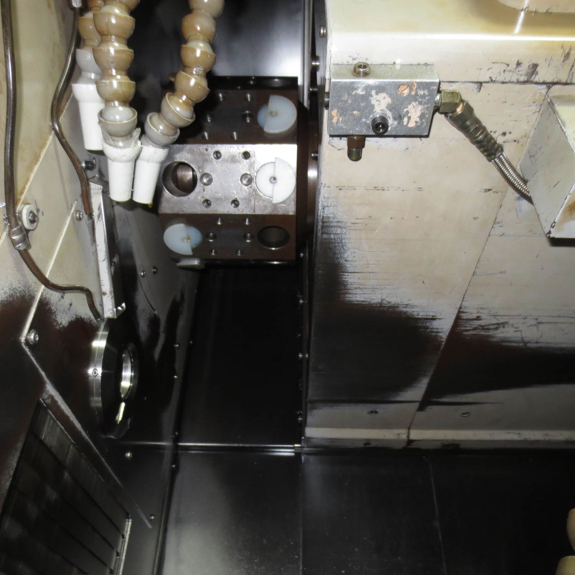 CITIZEN E32 TYPE 4 CNC SWISS TURN MACHINE, WITH LNS SUPER HYDRO BAR FEED, S/N:W6232 - Image 3 of 9