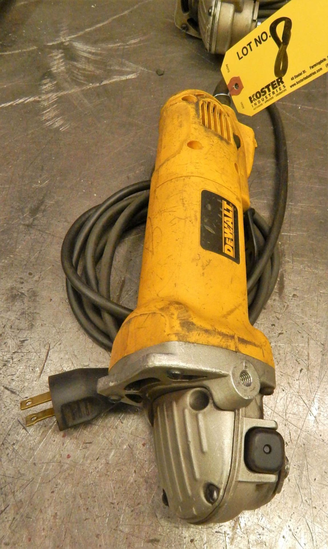 DEWALT ELECTRIC HAND GRINDER