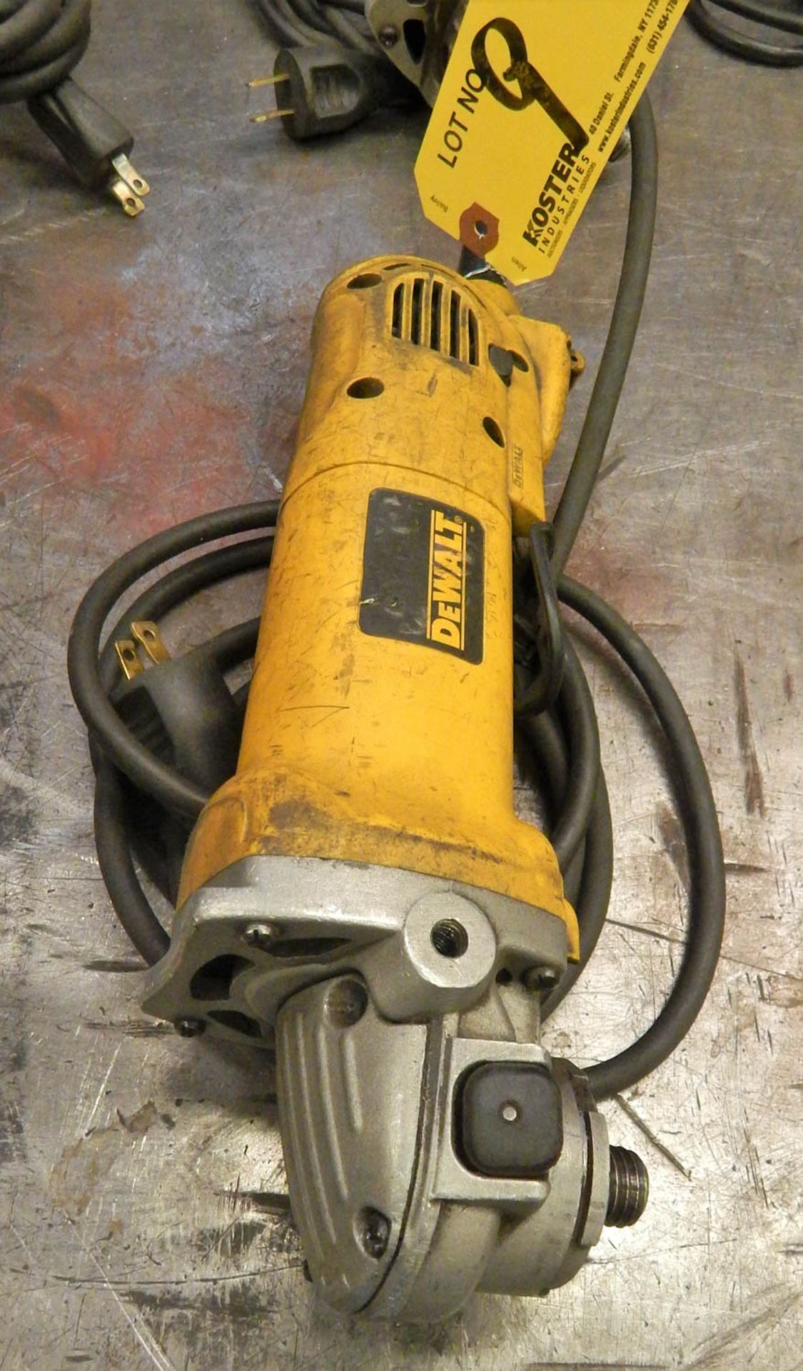 DEWALT ELECTRIC HAND GRINDER