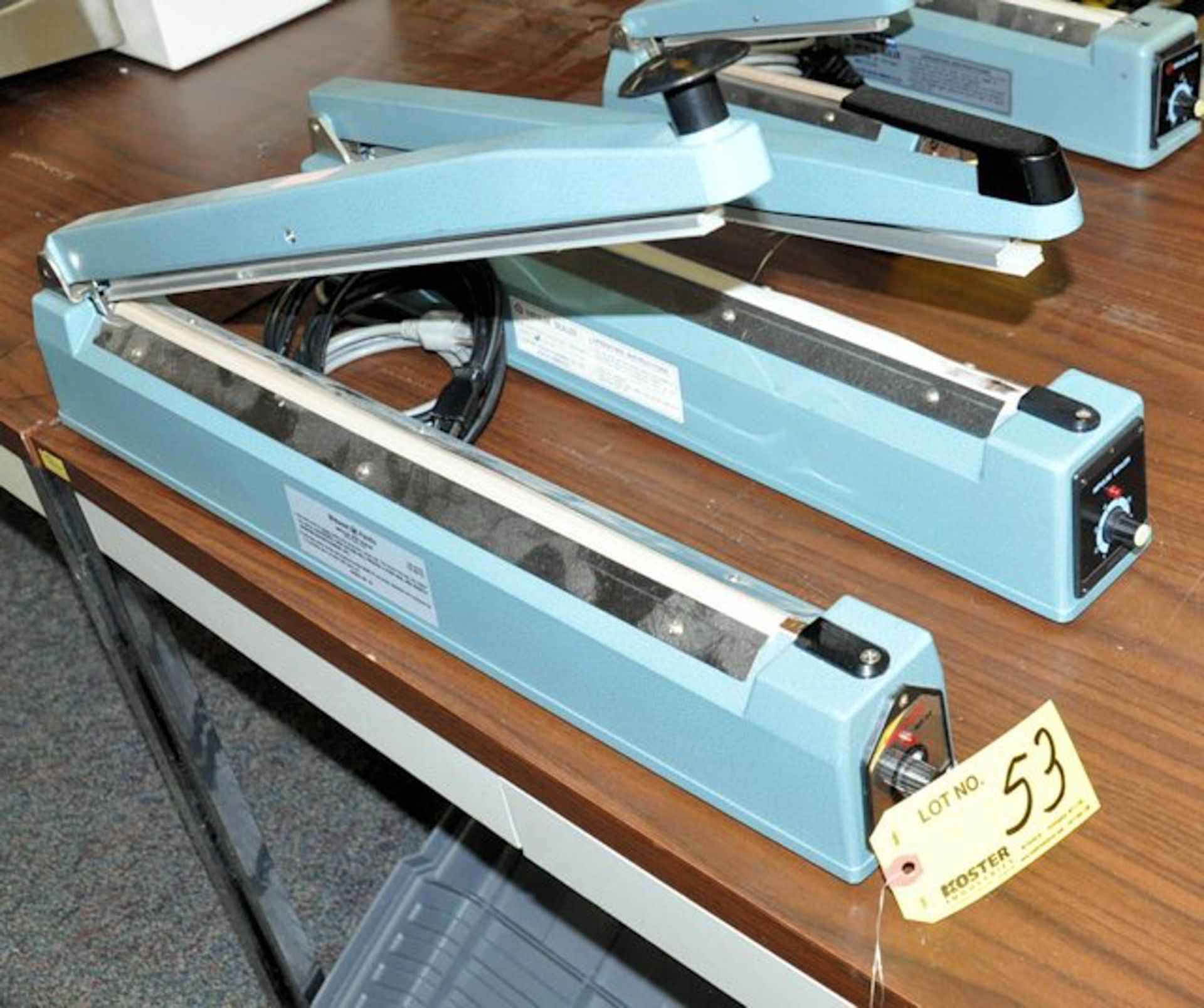 LOT OF (2) IMPULSE SEALERS