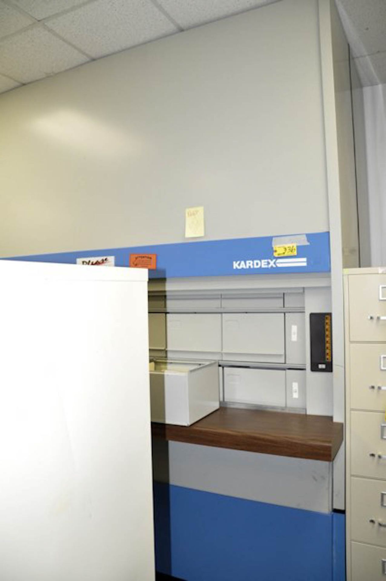 KARDEX LEKTRIEVER SERIES 80 FILE RETRIEVAL SYSTEM