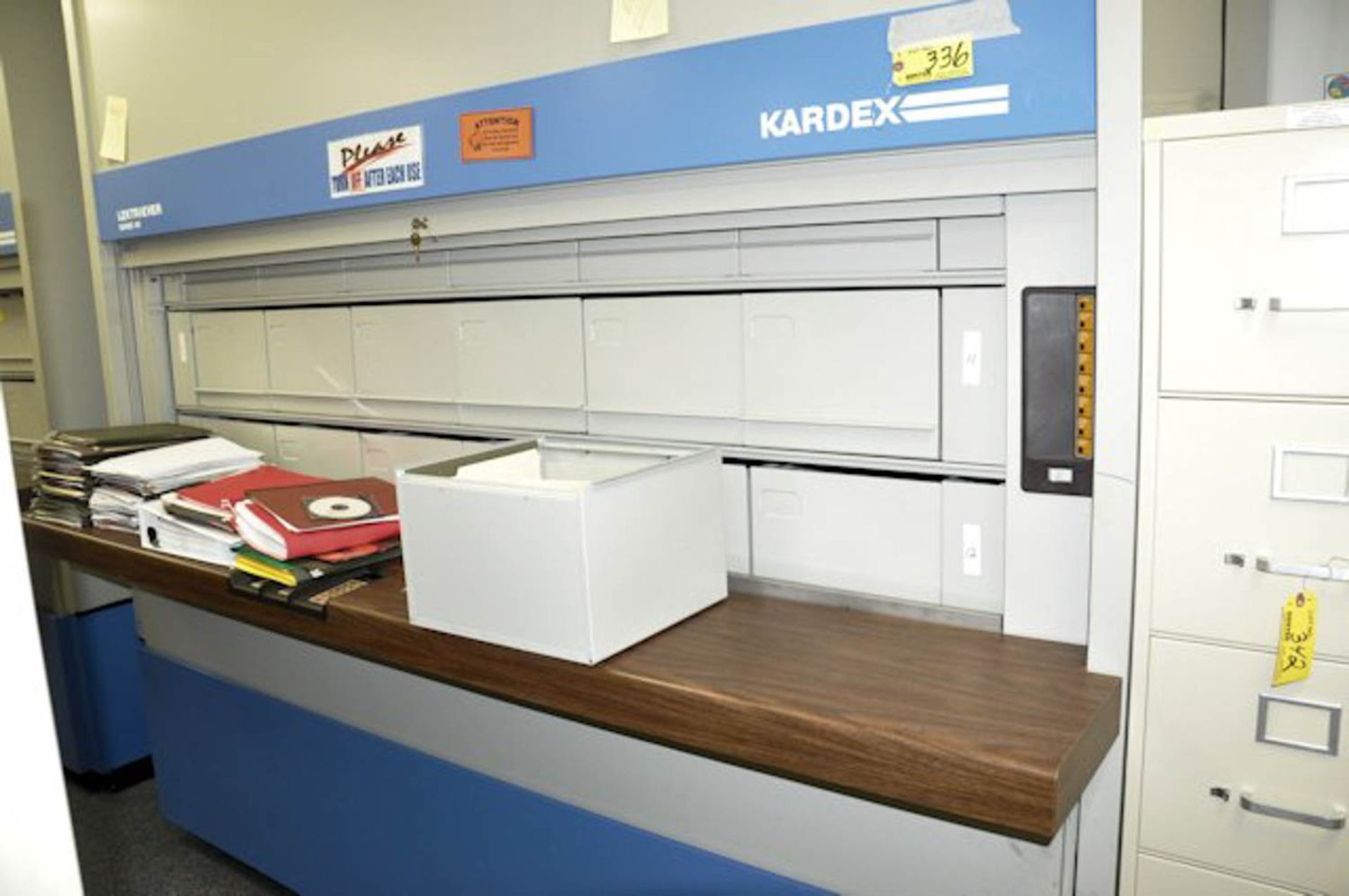 KARDEX LEKTRIEVER SERIES 80 FILE RETRIEVAL SYSTEM - Image 2 of 3