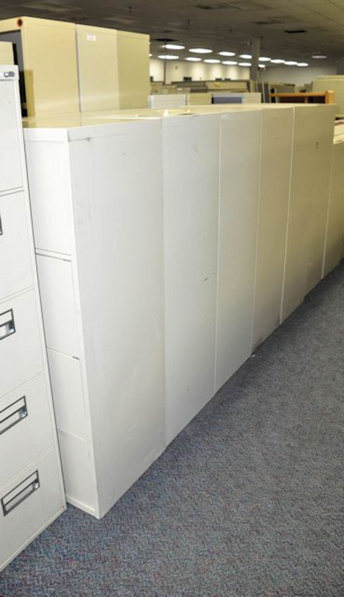 LOT OF (5) FILE CABINETS