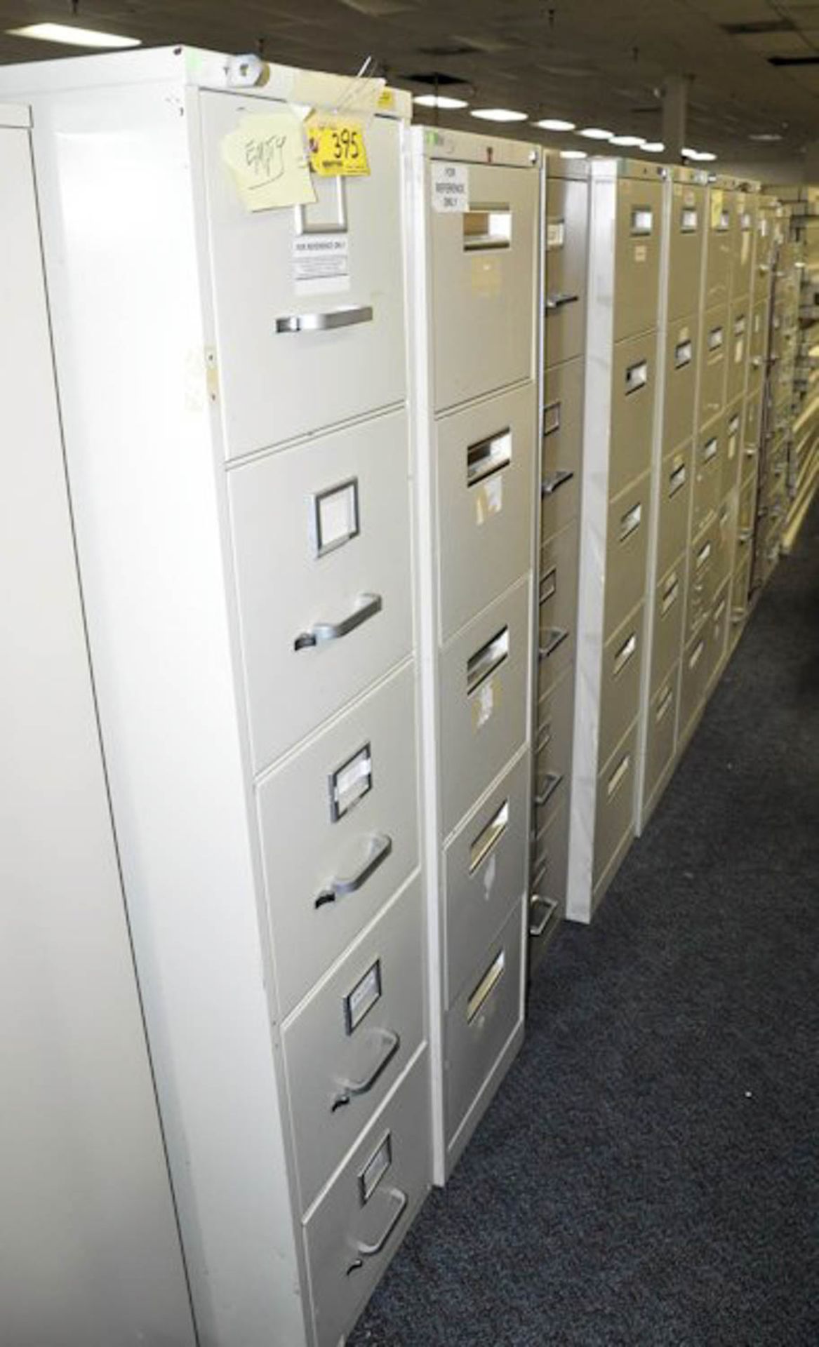 LOT OF (10) FILE CABINETS