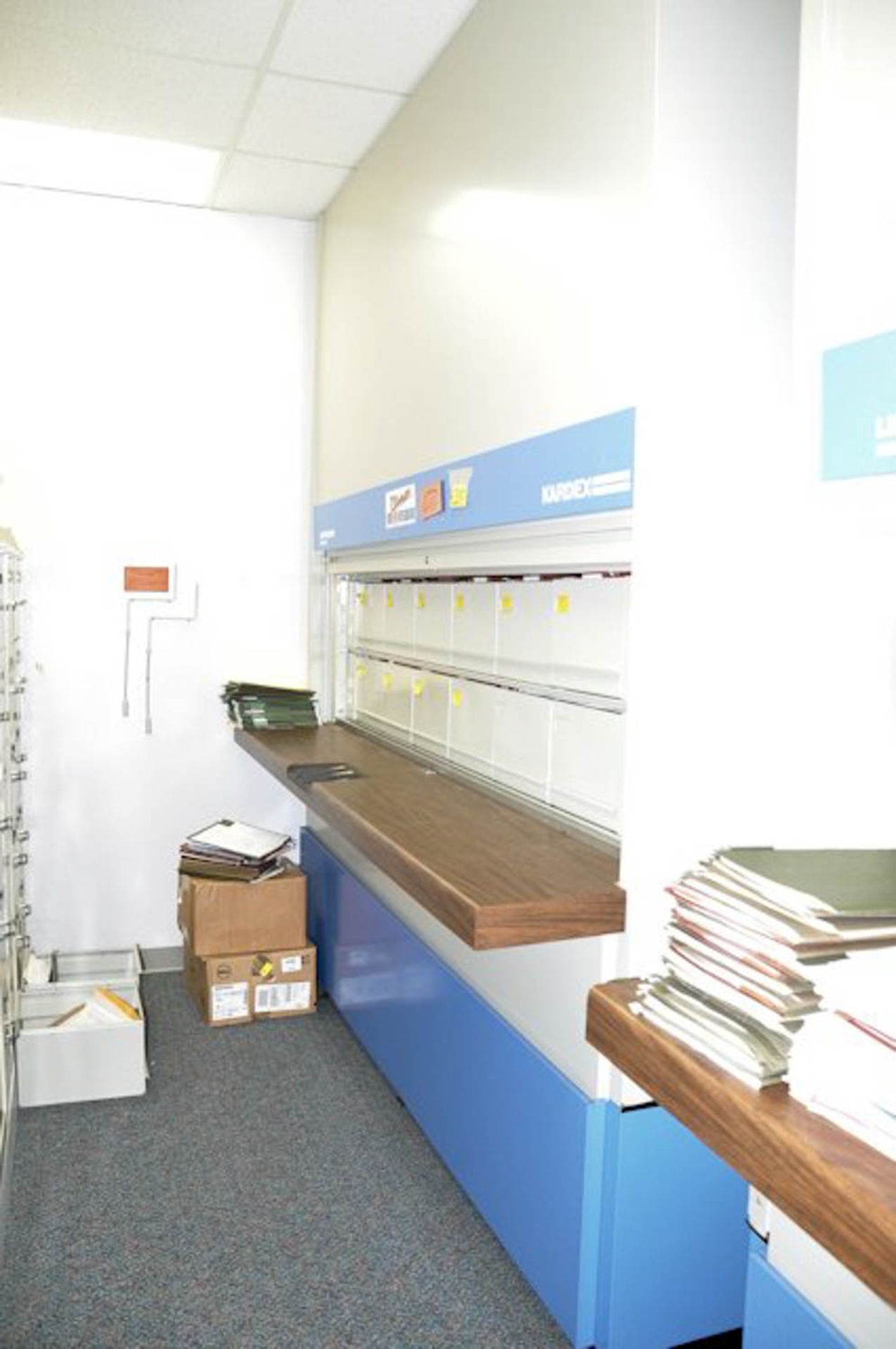 KARDEX LEKTRIEVER SERIES 80 FILE RETRIEVAL SYSTEM