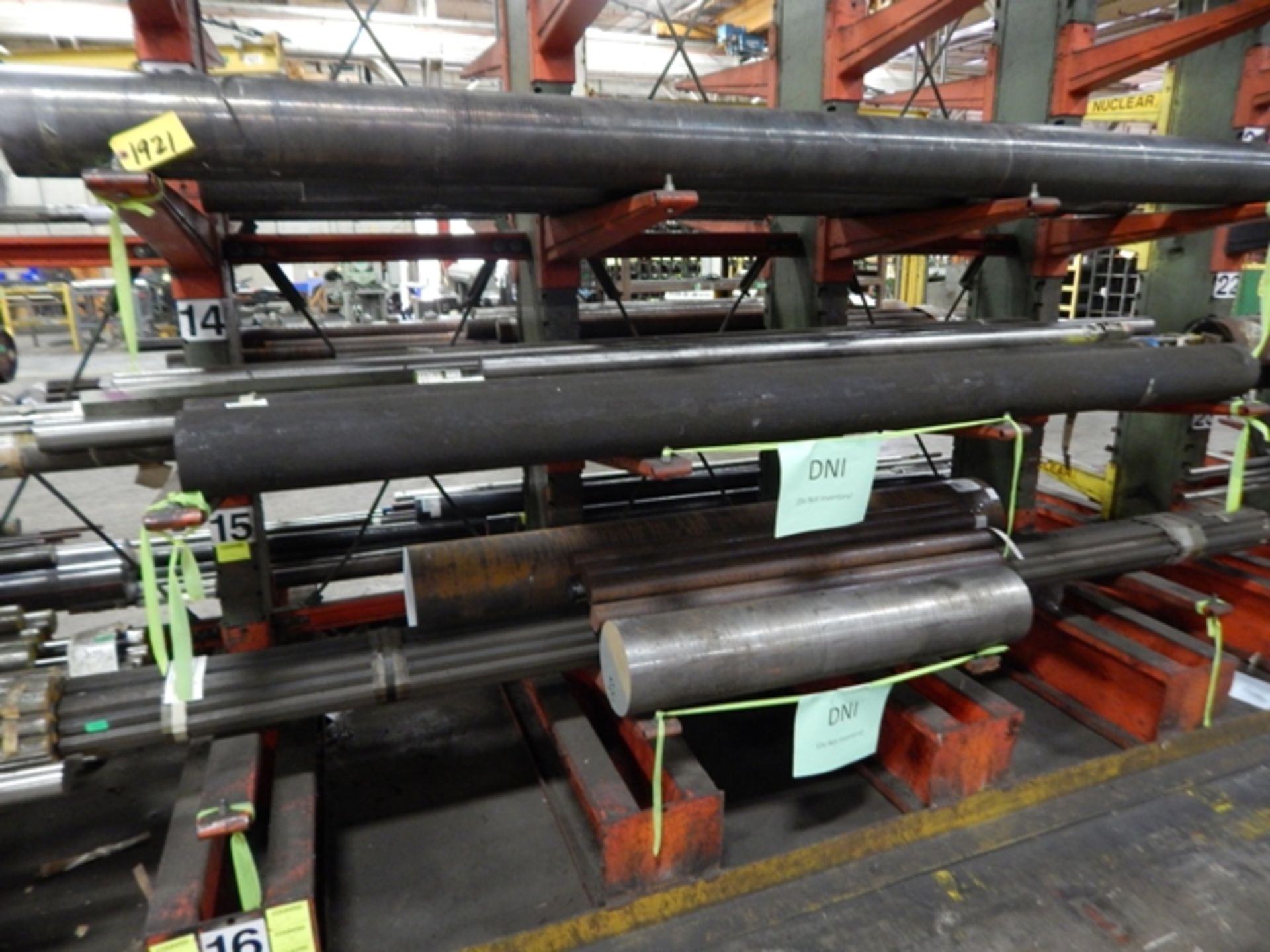 LOT OF BAR STOCK CONSISTING OF STEEL, STAINLESS STEEL, ETC.