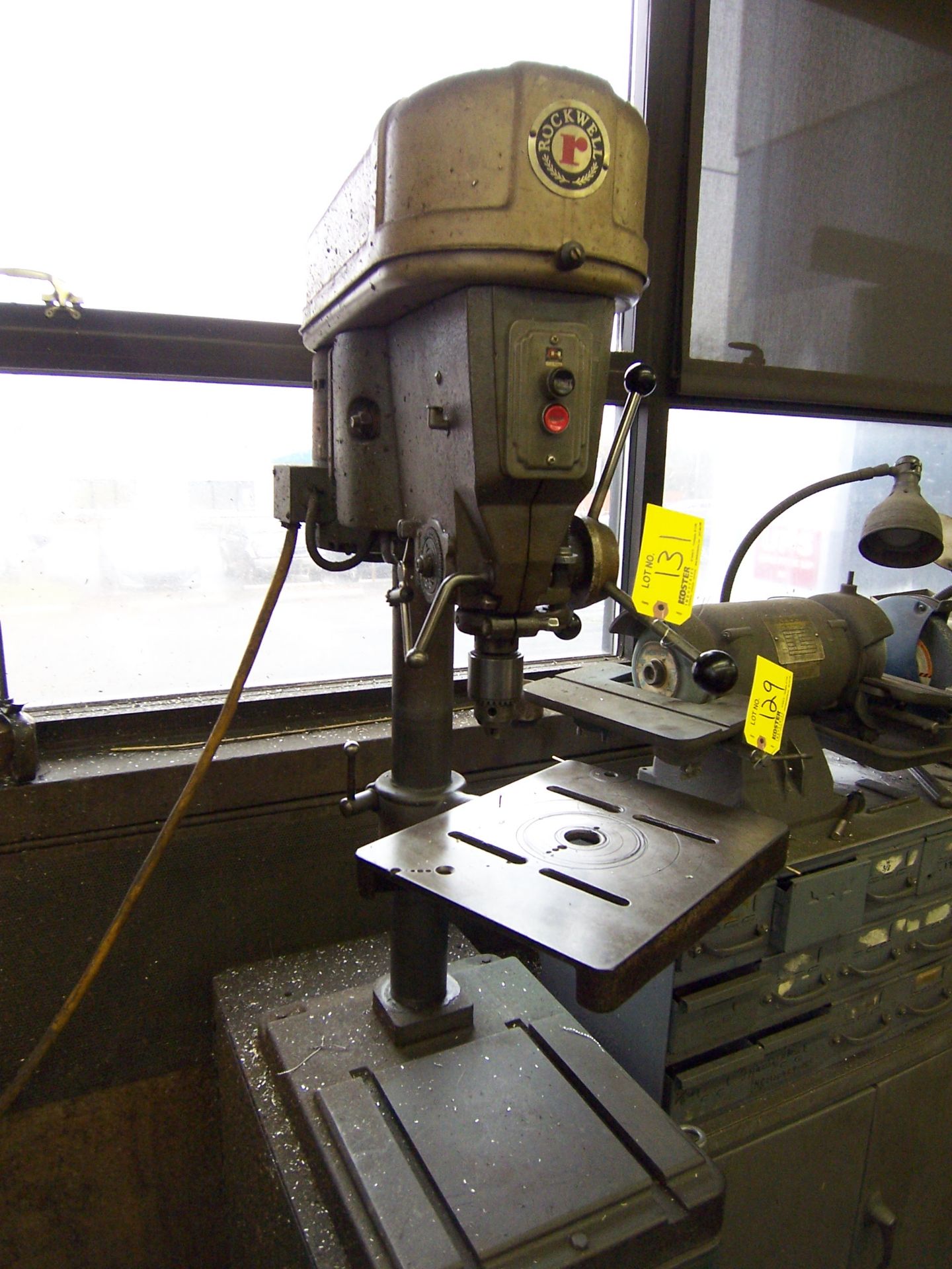ROCKWELL 15'' BENCH TYPE DRILL PRESS