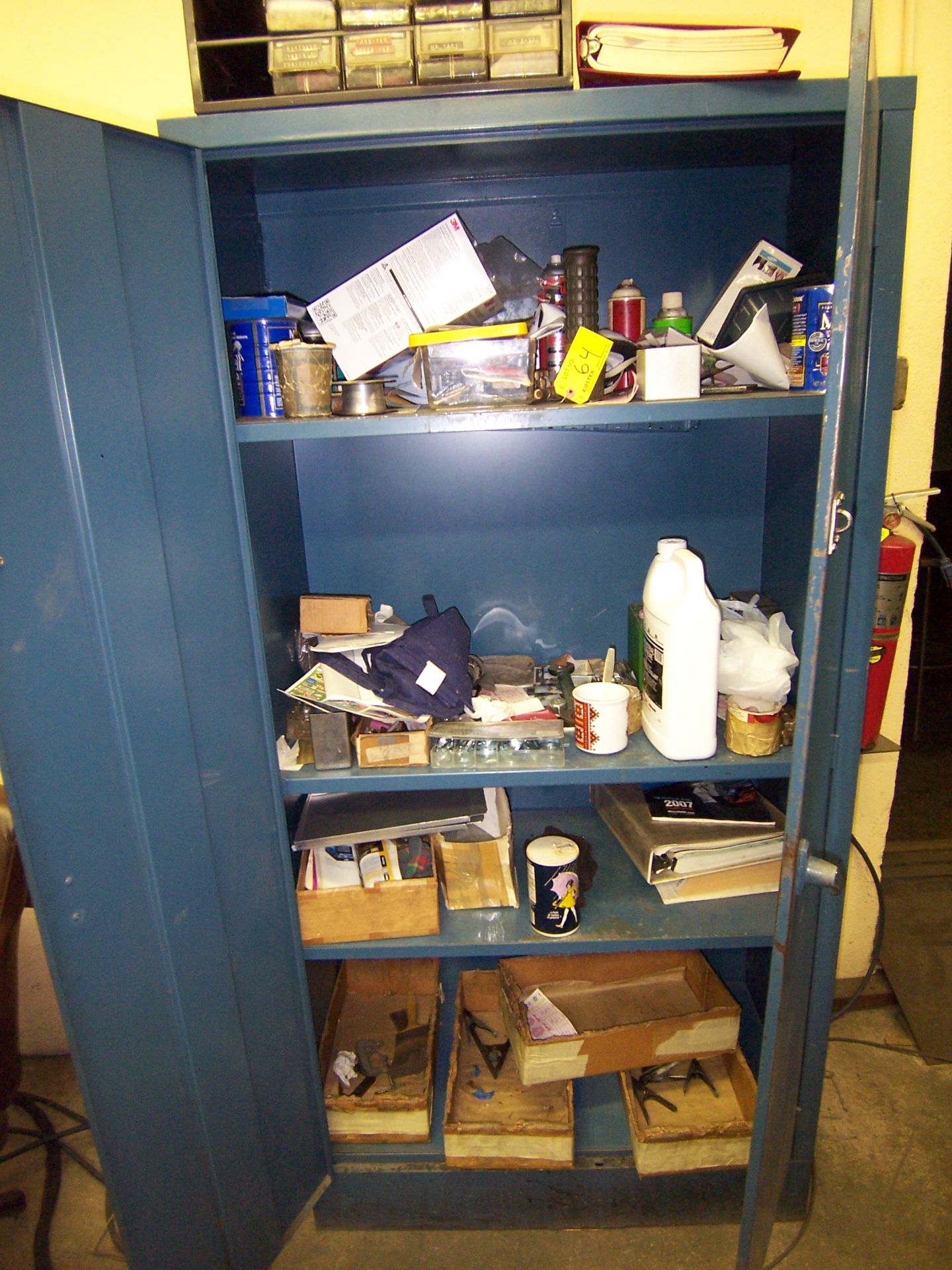 CABINET & CONTENTS