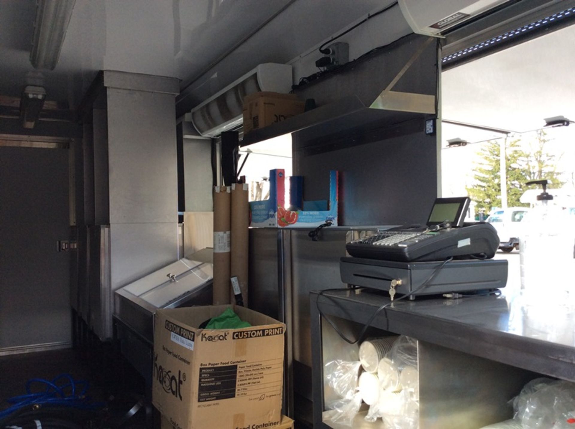 Fully Equipped Frozen Yogurt Trailer - Image 10 of 15