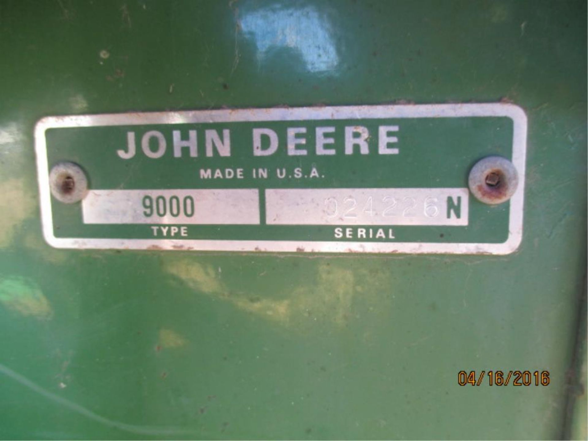 9350 20FT JD Disc Drill w/Markers - Image 3 of 3